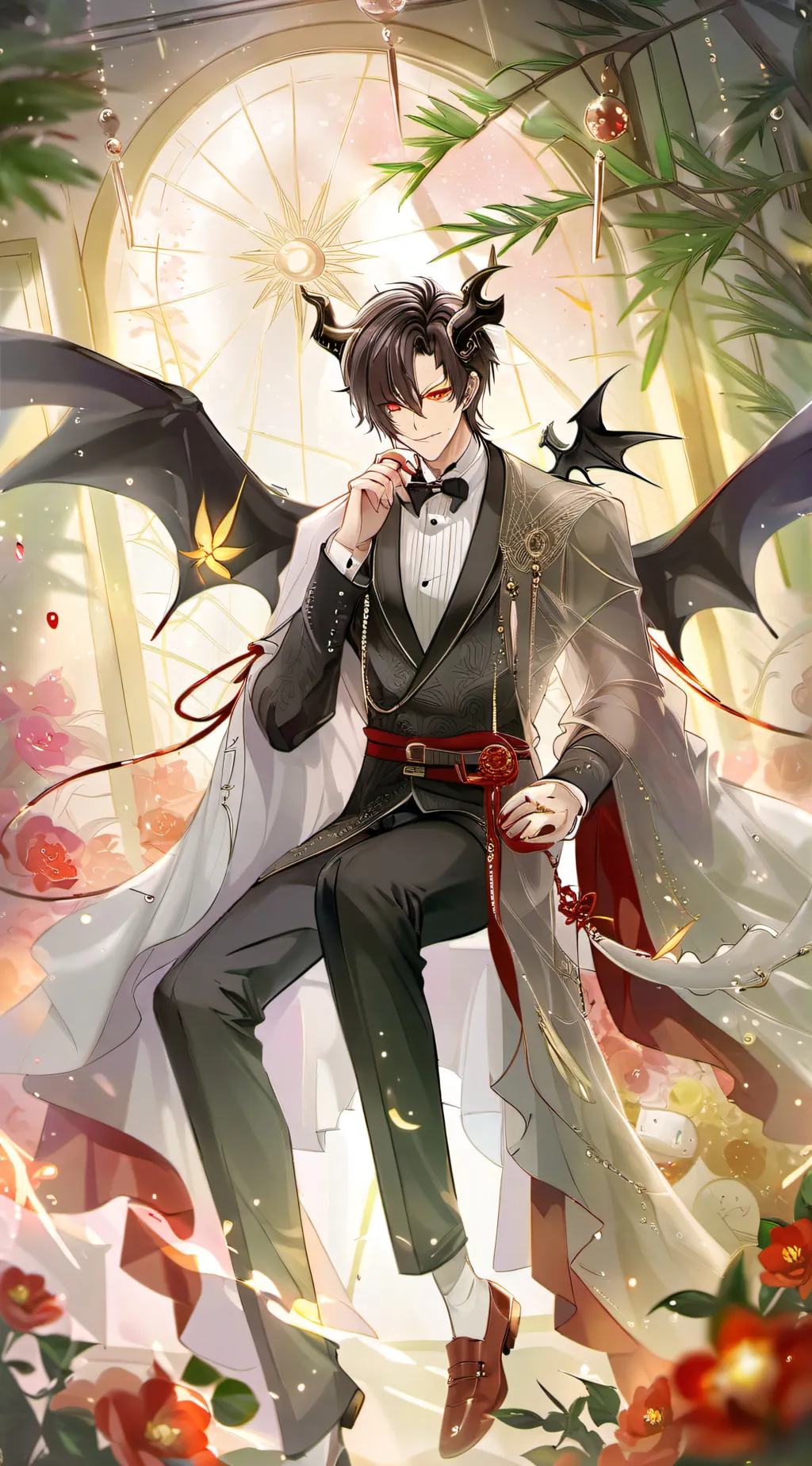 ai character: demon lord  background