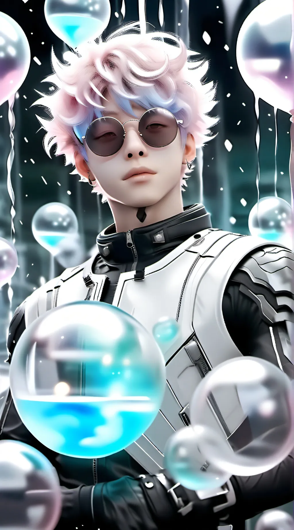 ai character: bakugo  background