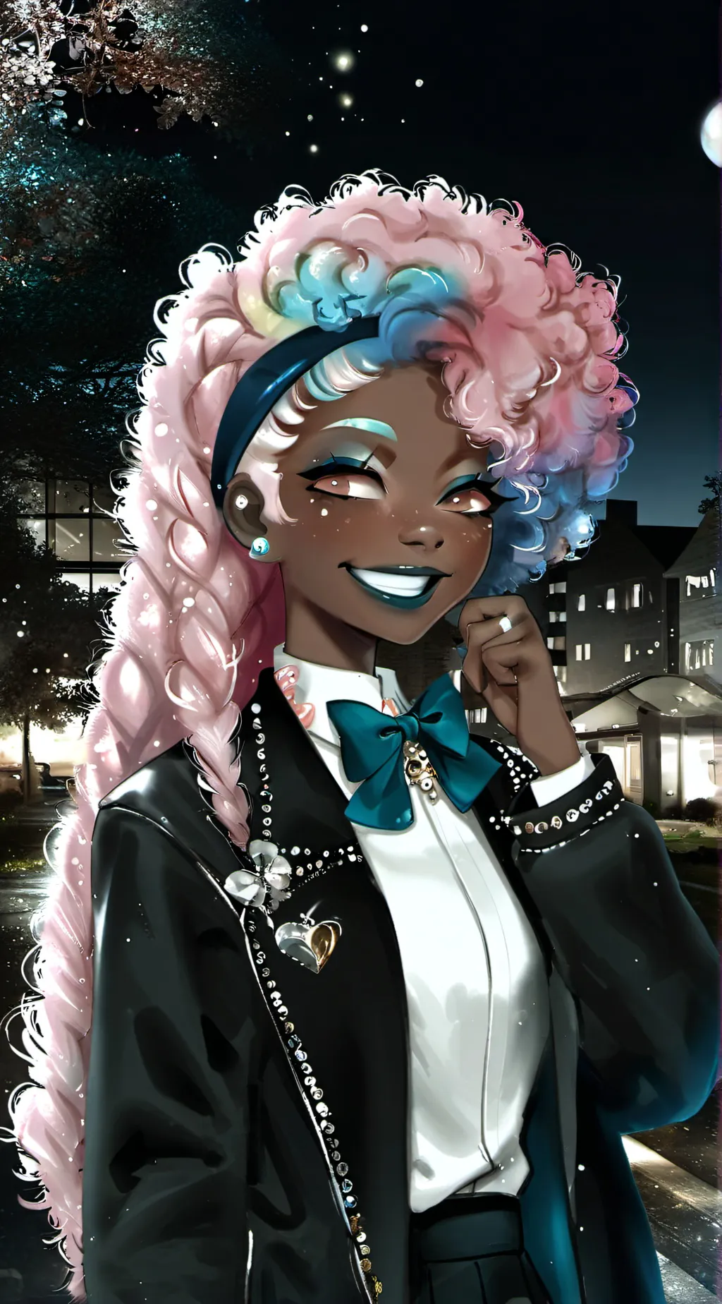 ai character: Zara  background