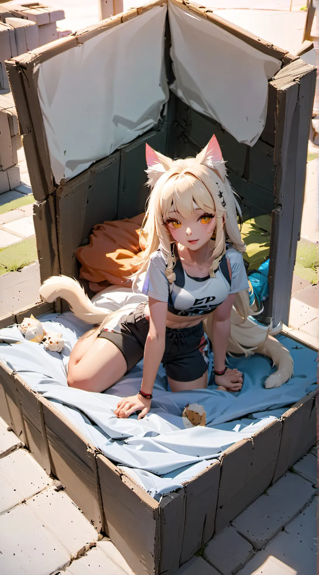 ai character: Macy background