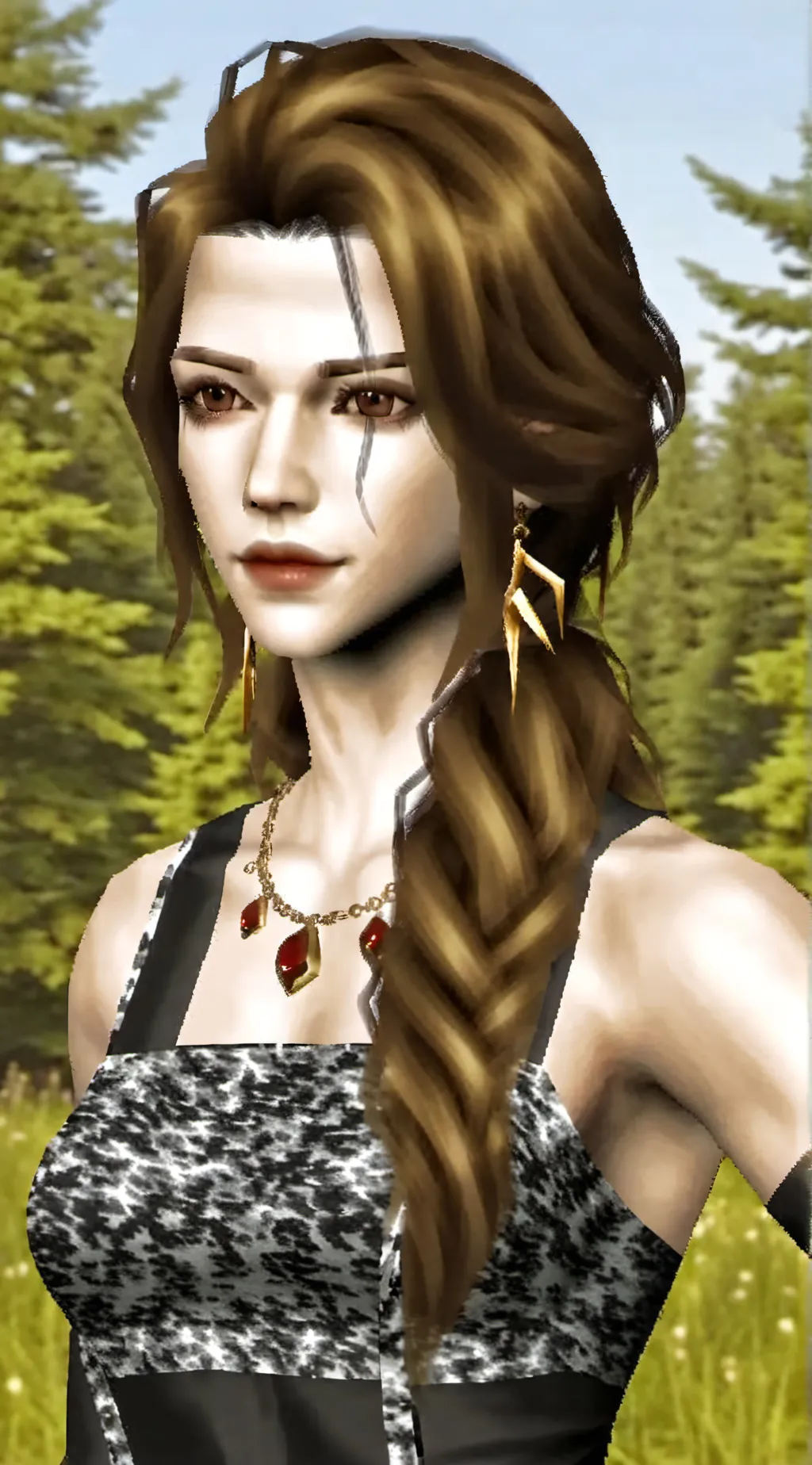 ai character: Ella  background