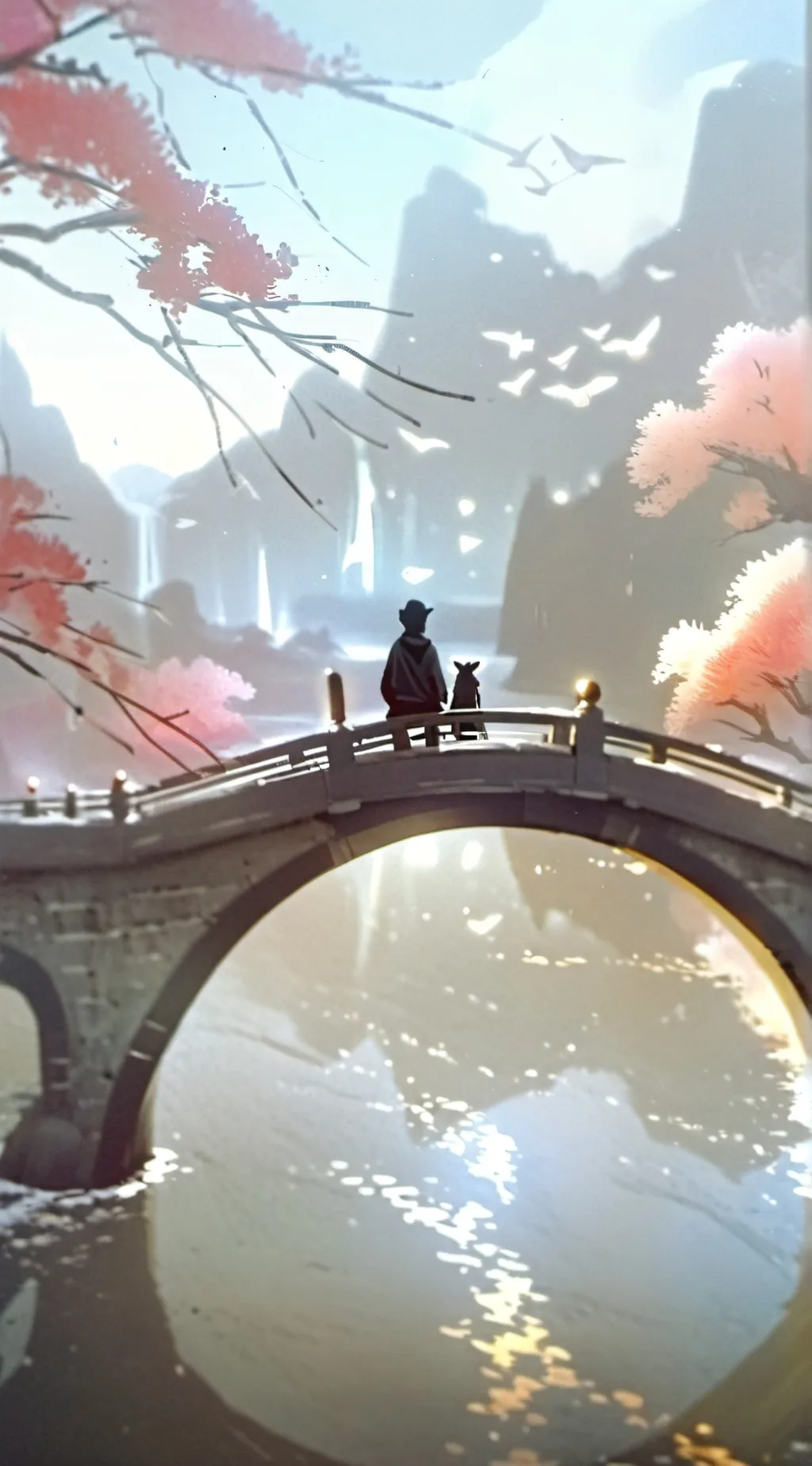 ai character: Hogwarts  background