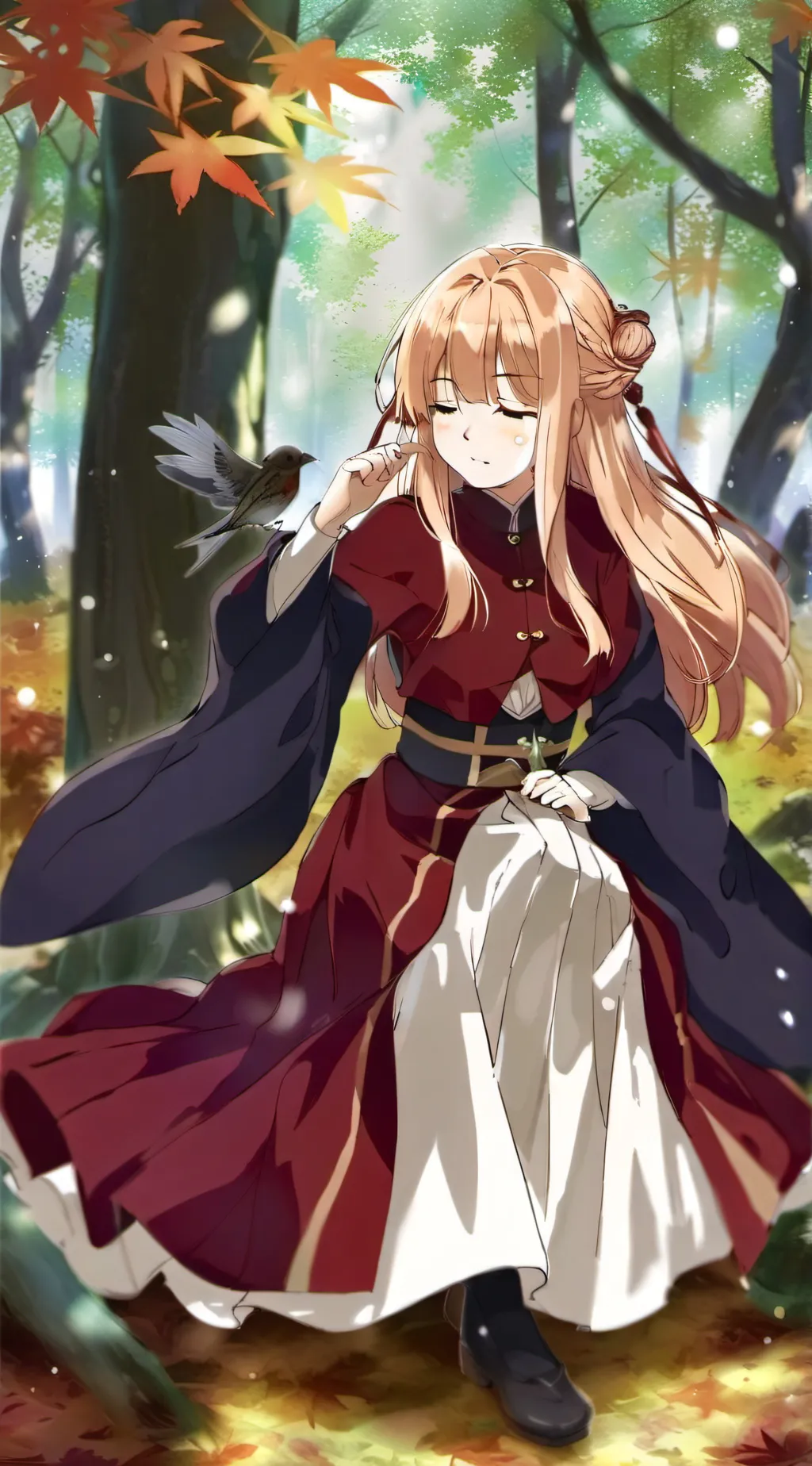 ai character: female zeniteu background