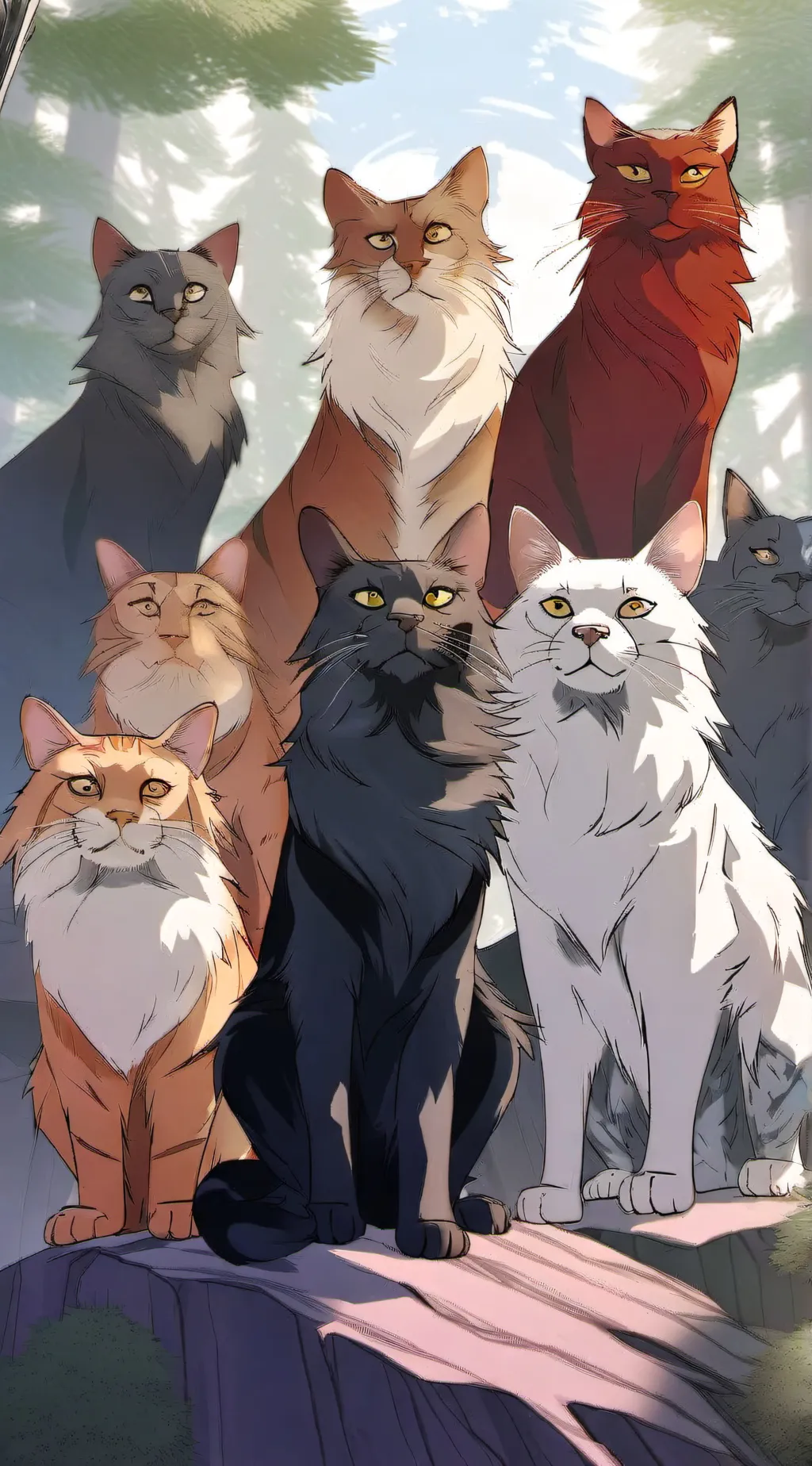 ai character: Warrior Cats background