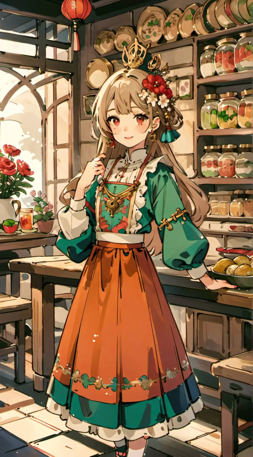 ai character: Puffy background