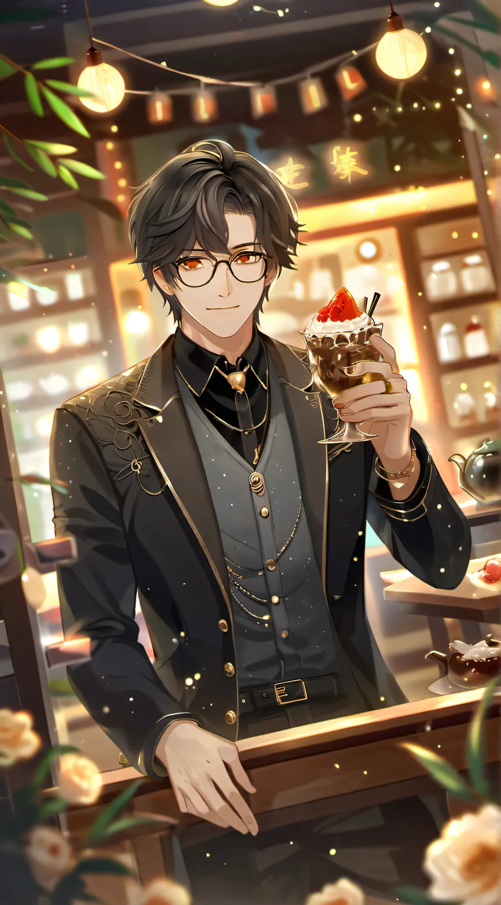 ai character: David background