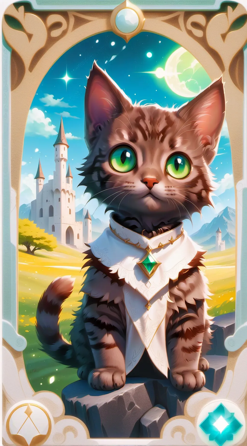 ai character: (*]COCOA[*) background