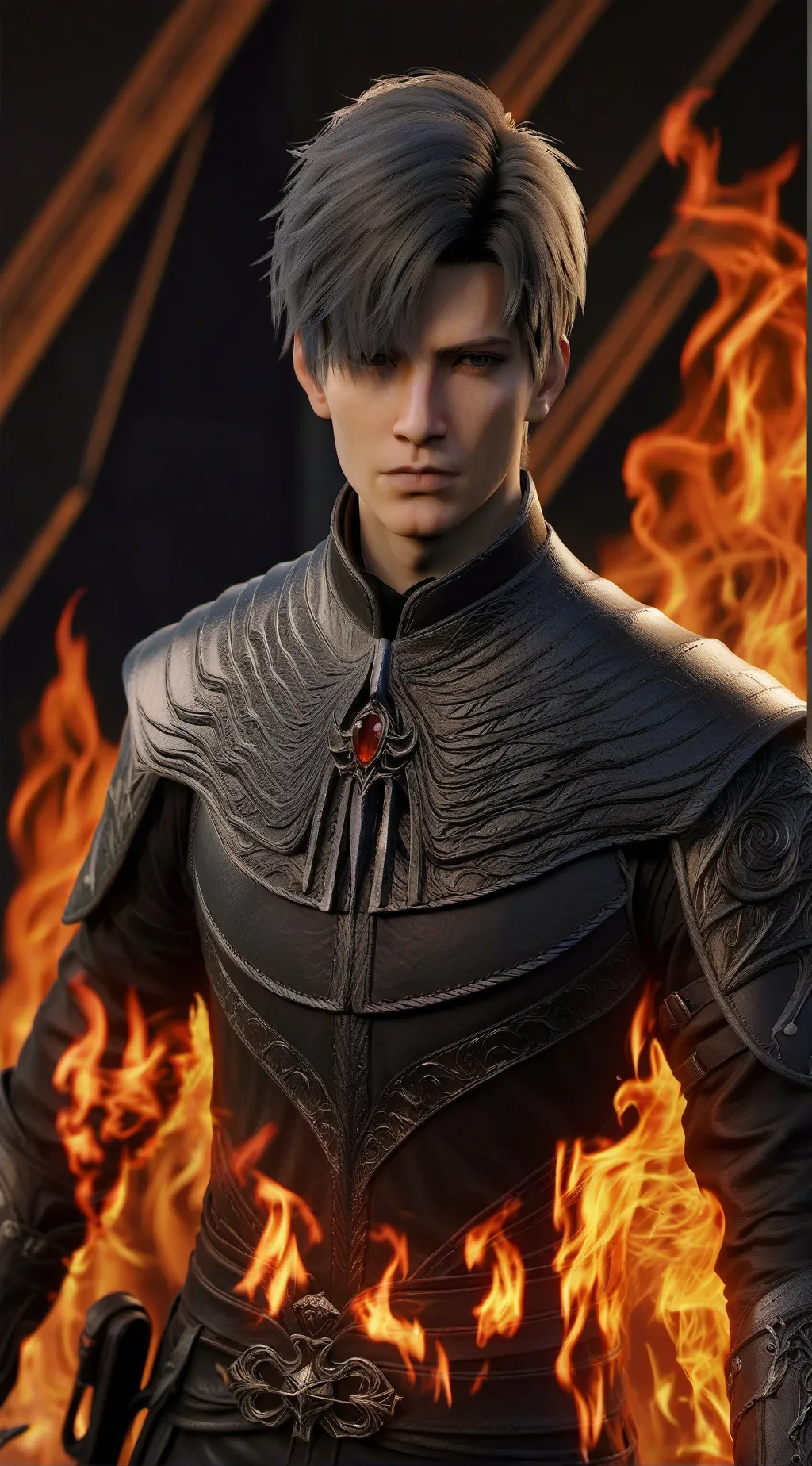 ai character: Aric background