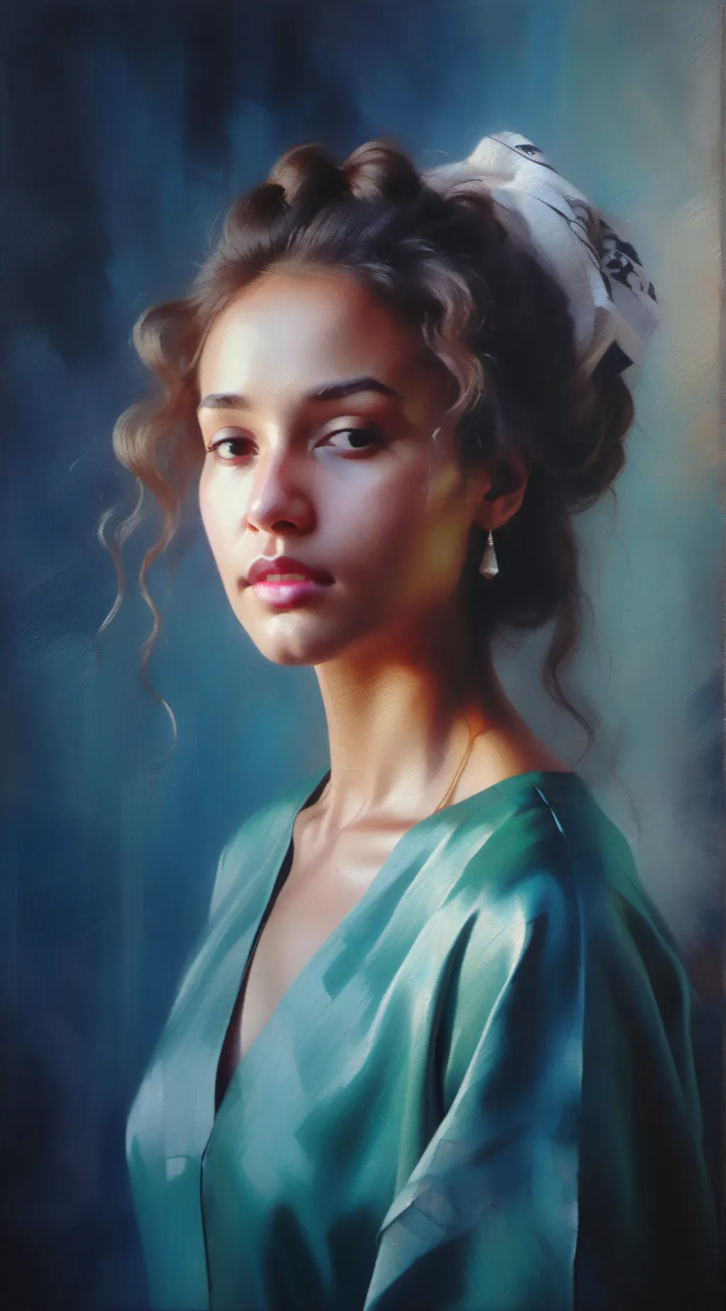 ai character: Adi background