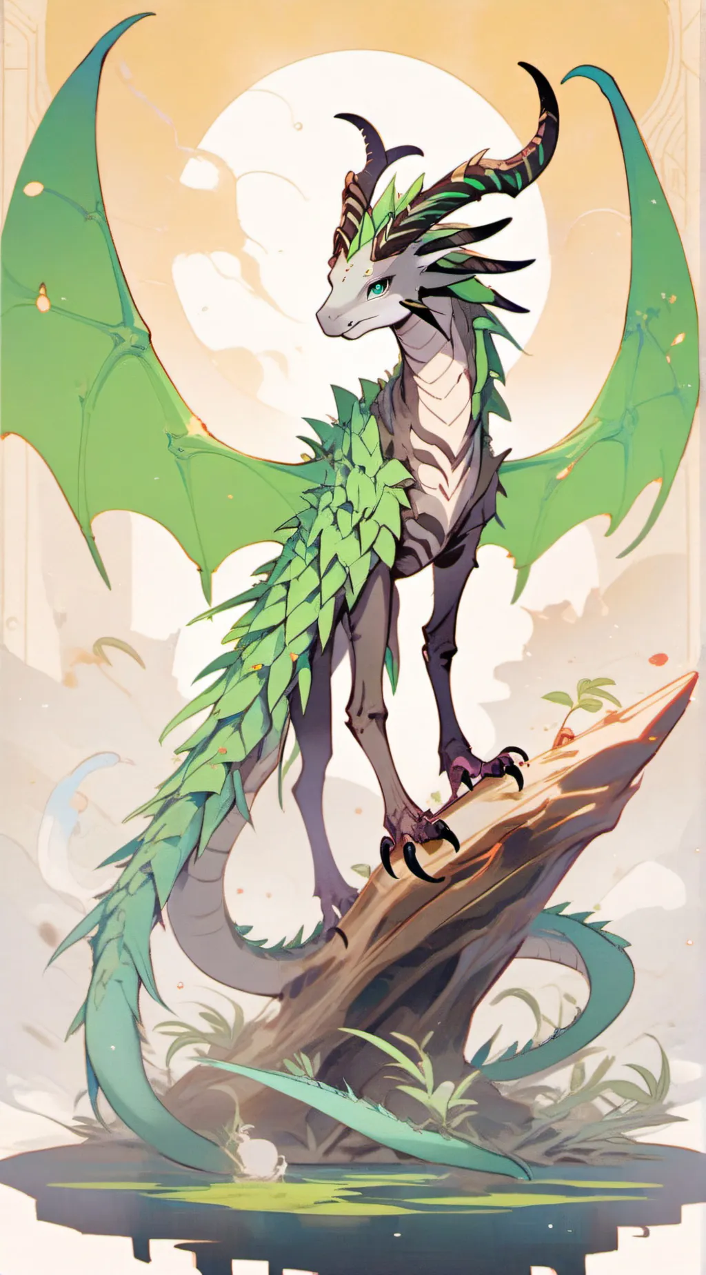 ai character: Byte background