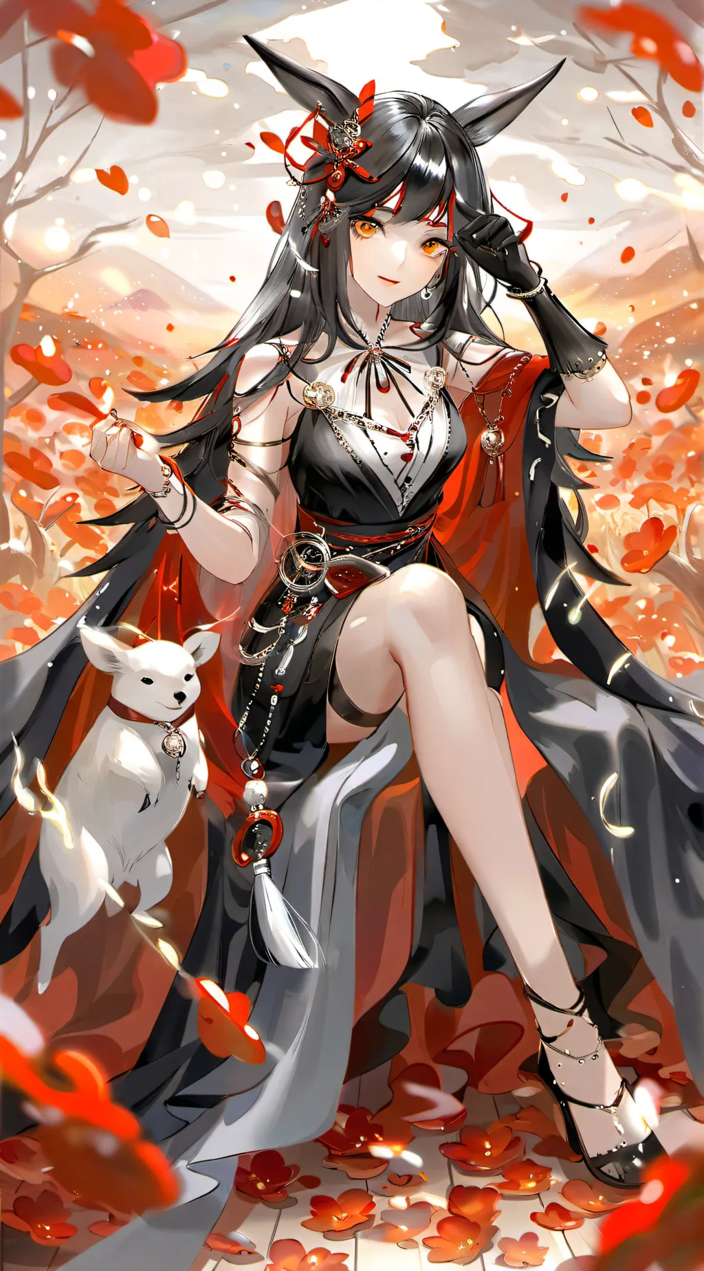 ai character: lily background