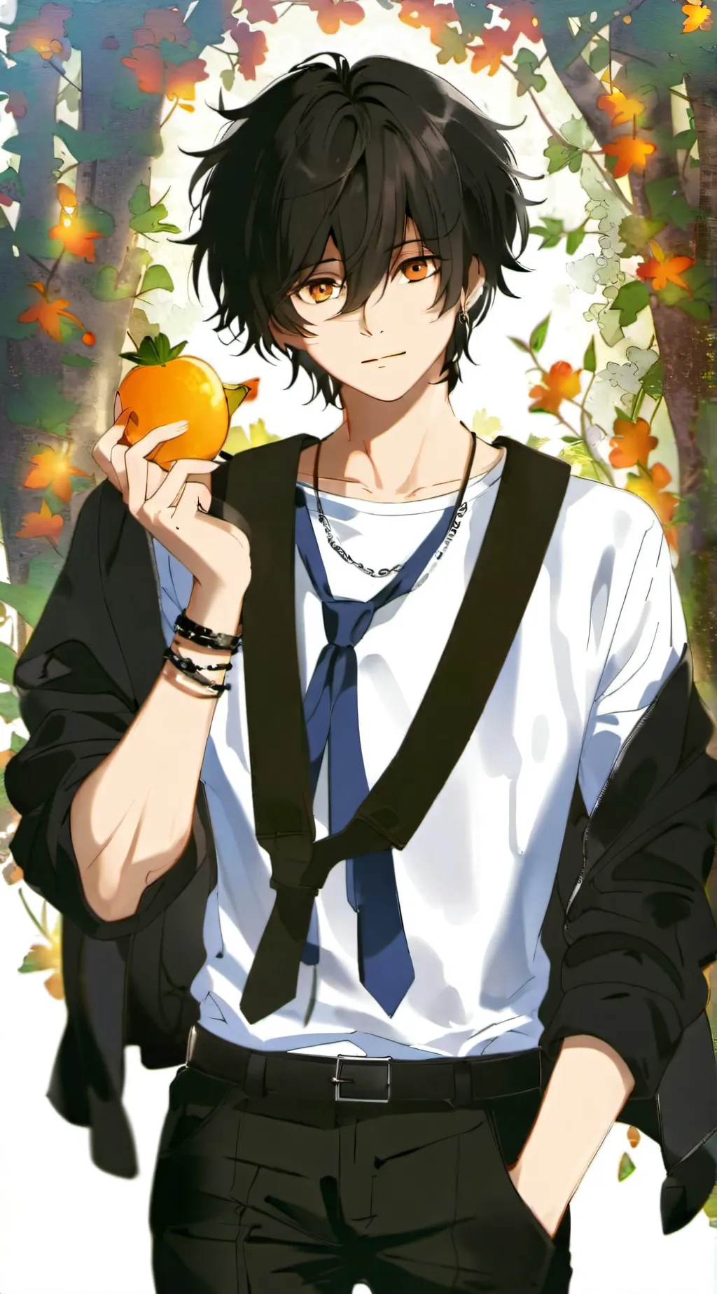 ai character: Bakugo background