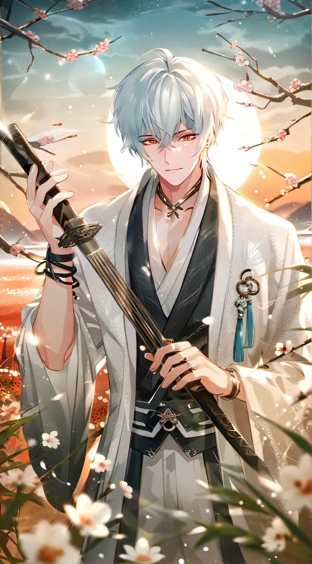 ai character: Shiro Hanabichi background
