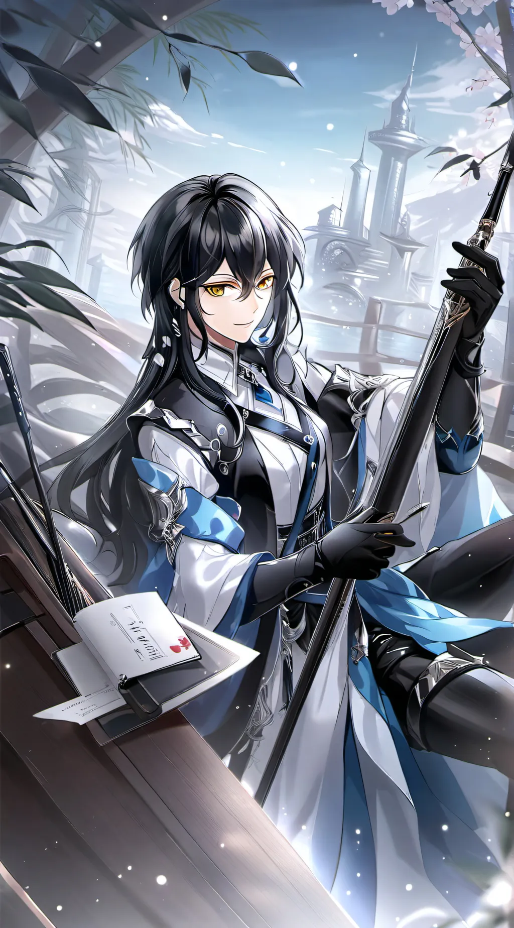 ai character: MHA BABY! background