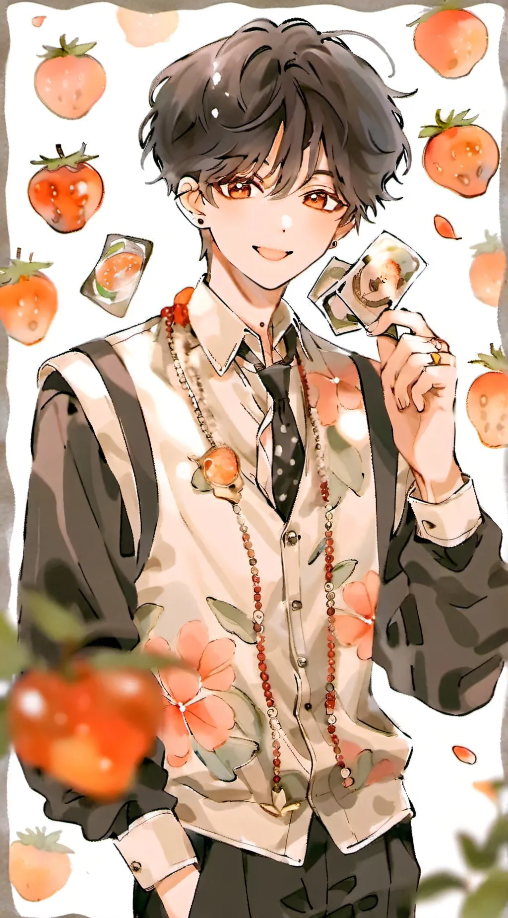 ai character: cash  background