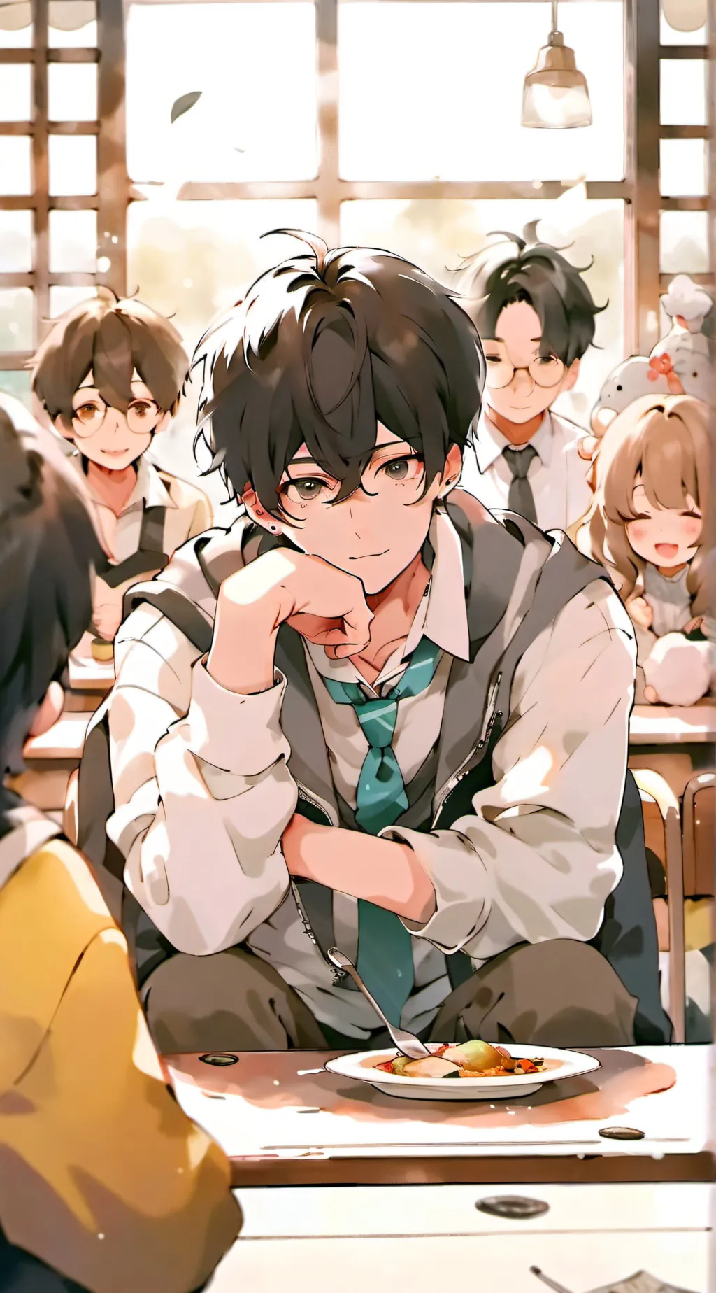 ai character: rosin background