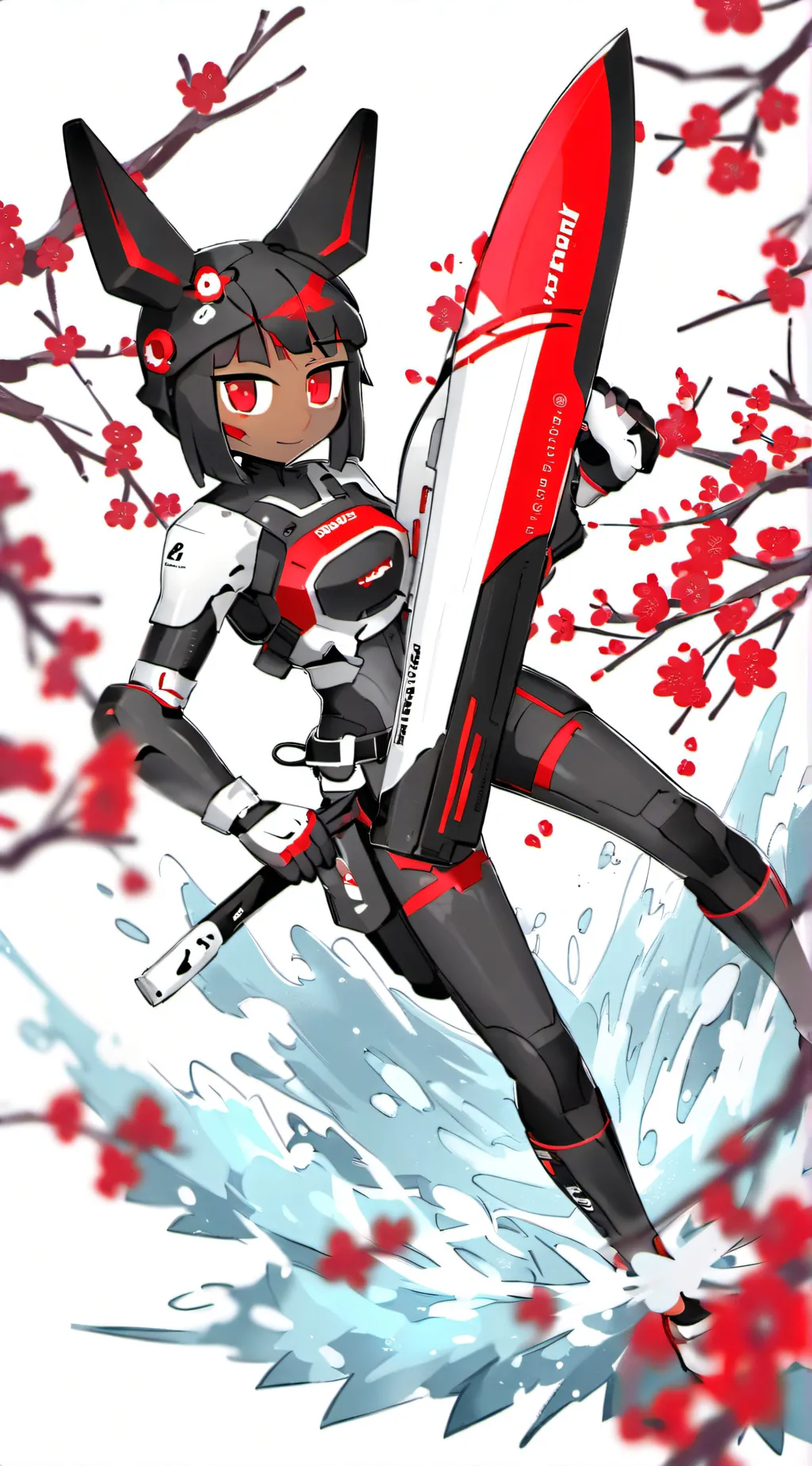 ai character: Rose background