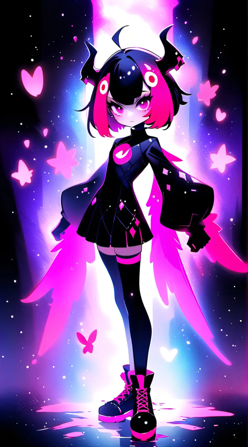 ai character: Ally  background