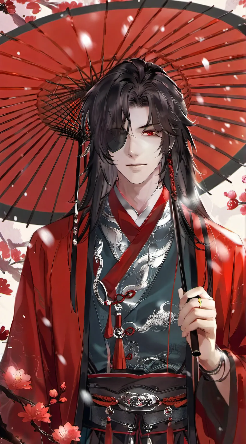 ai character: Hua cheng background