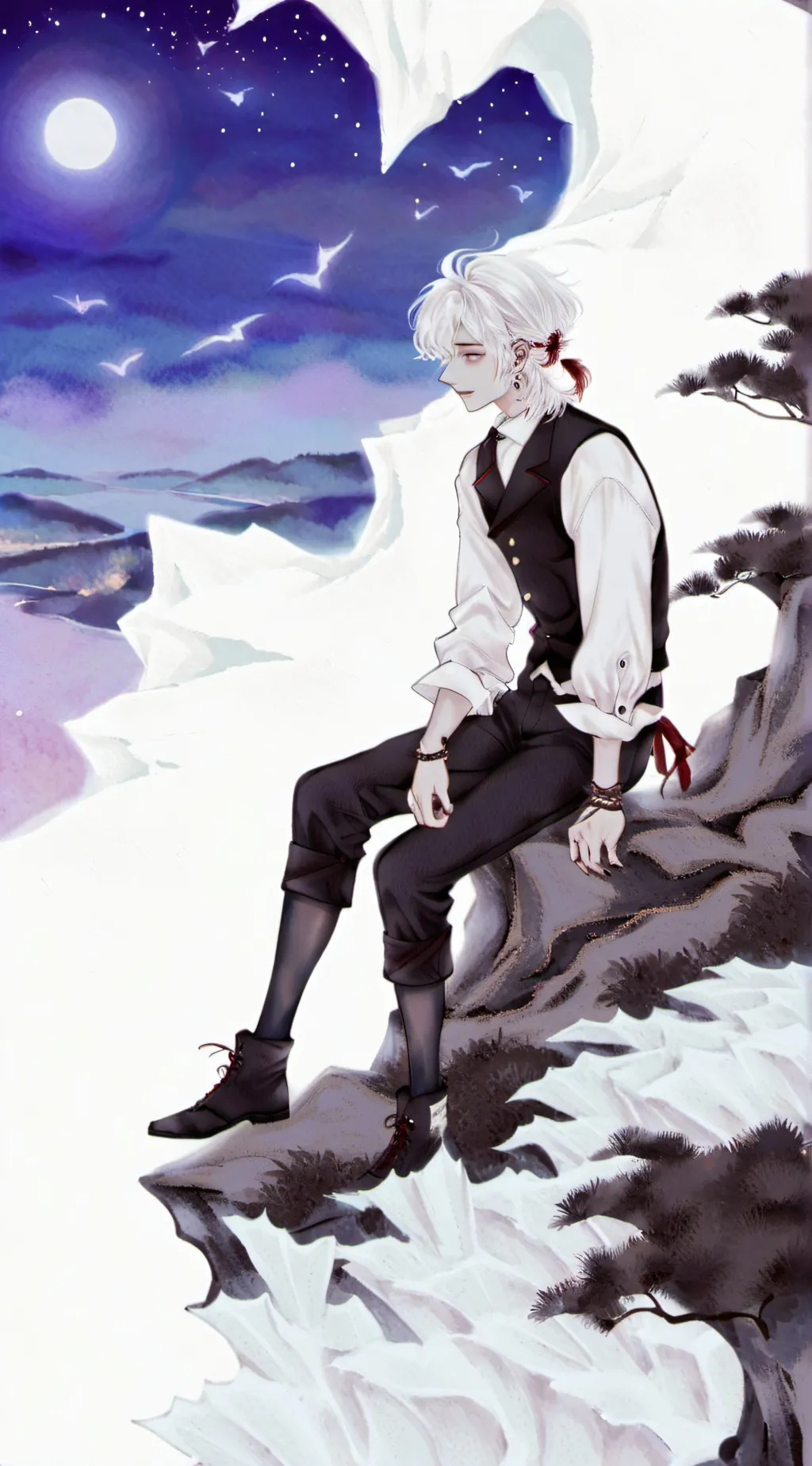 ai character: Damion  background