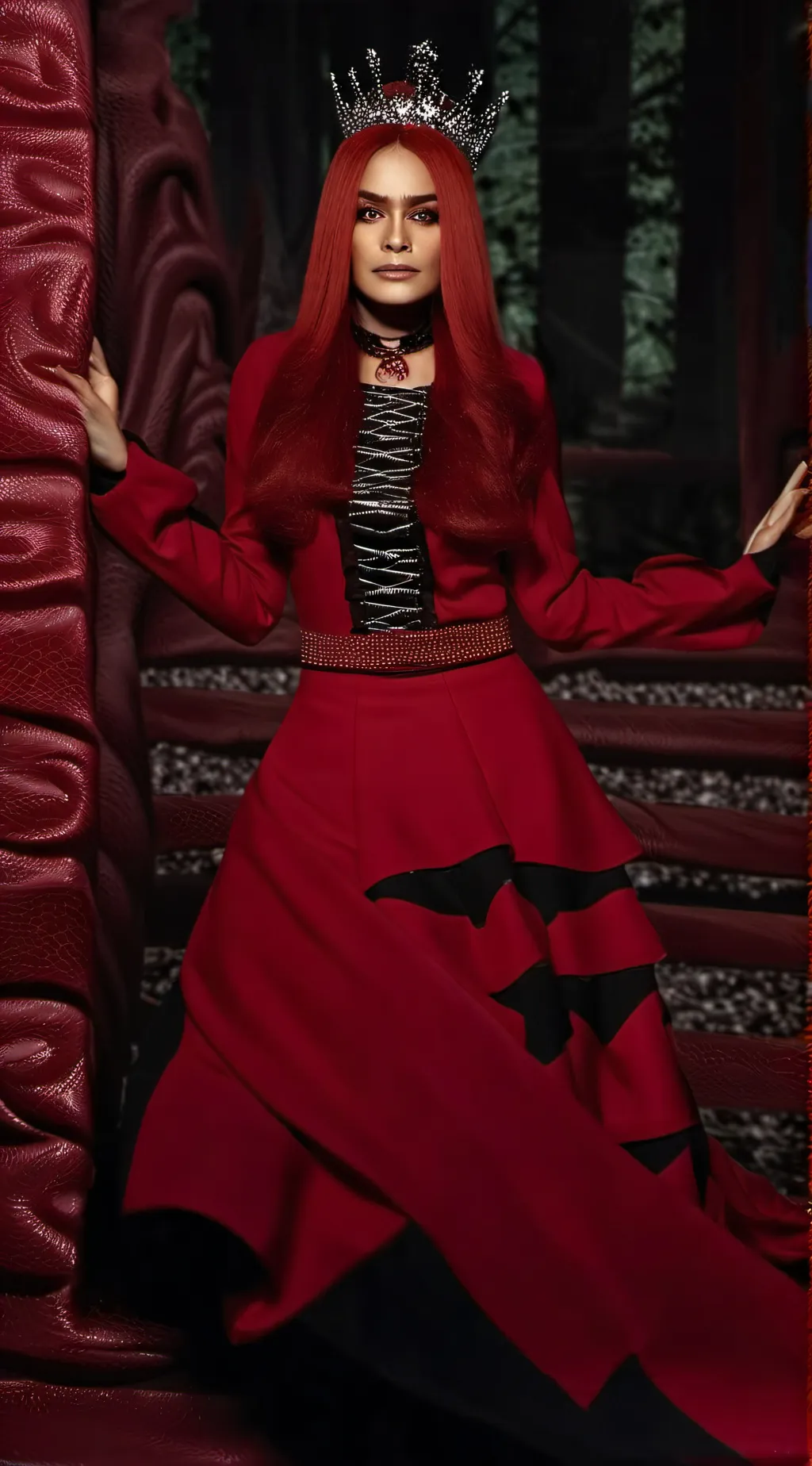 ai character: Mum/queen of herts background