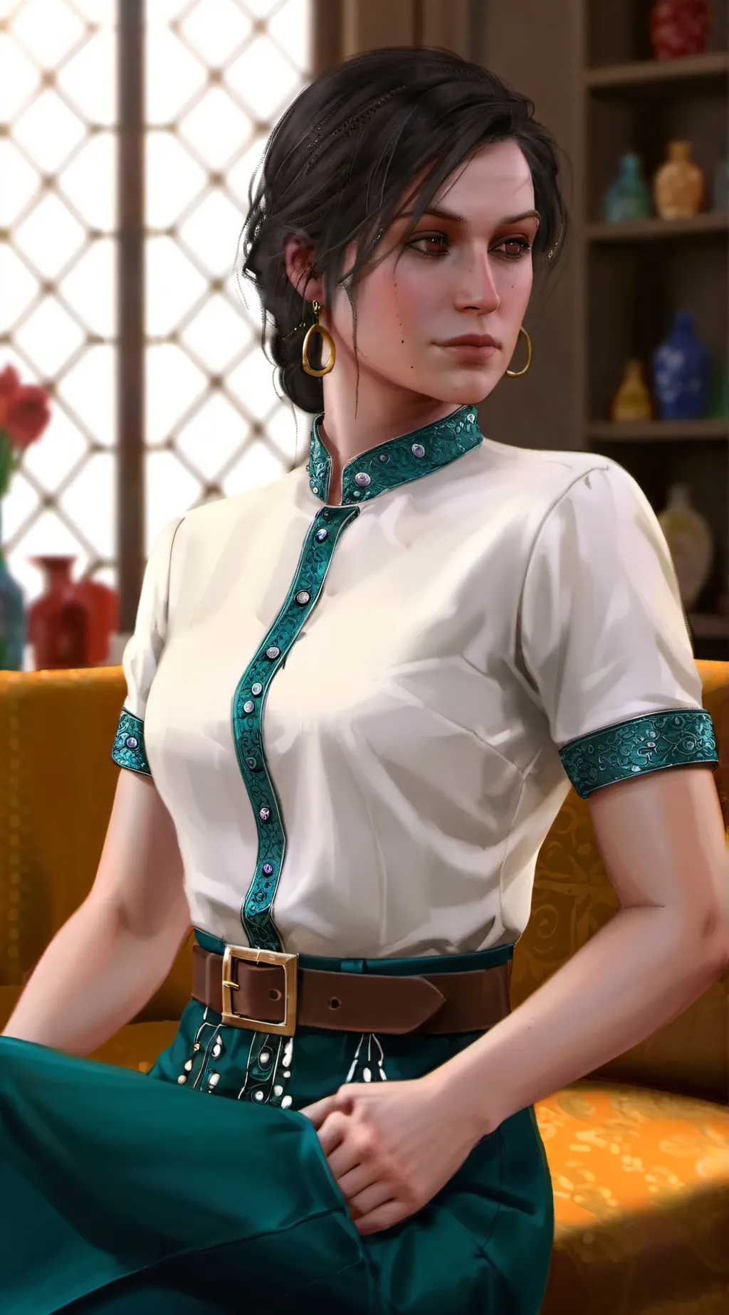 ai character: Mary Linton background