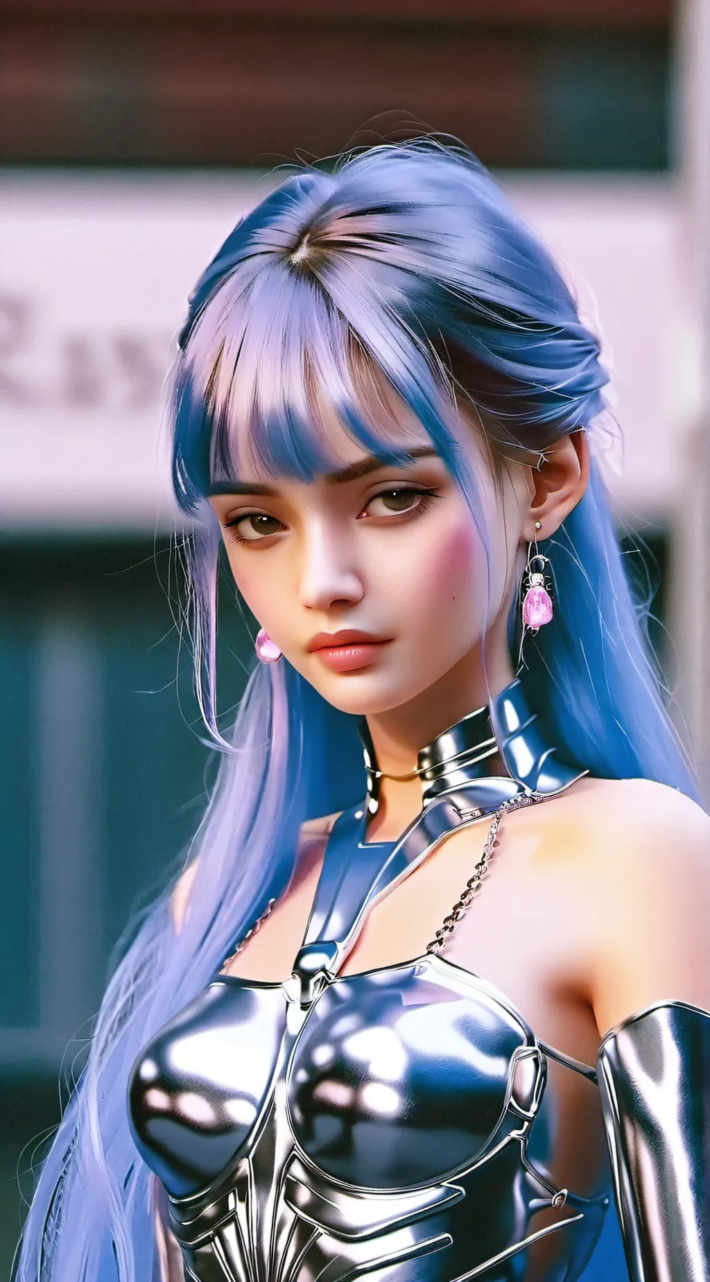 ai character: Luna  background