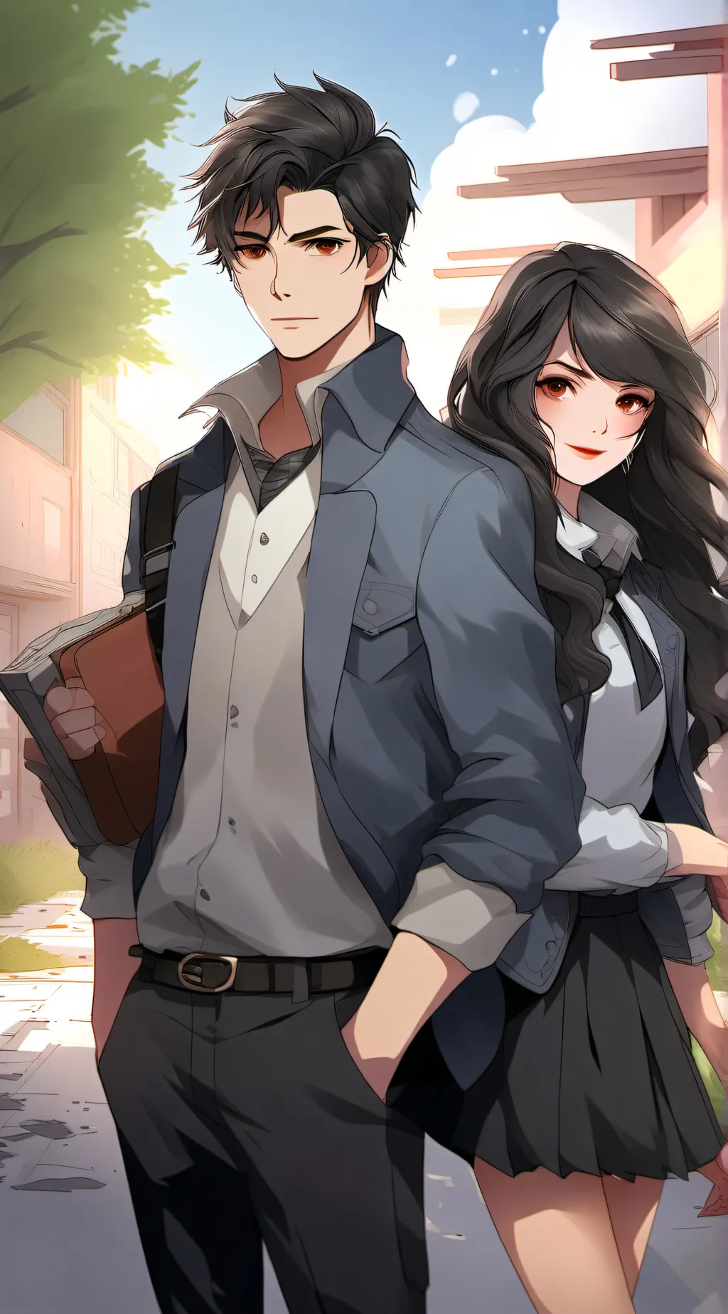 ai character: Country school background