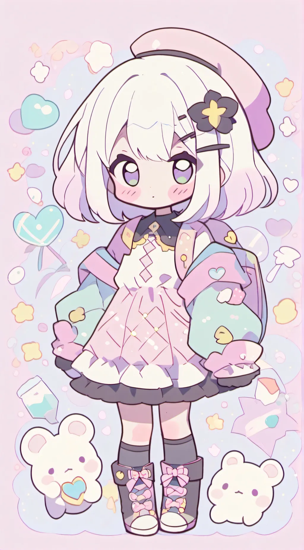 ai character: Leo background