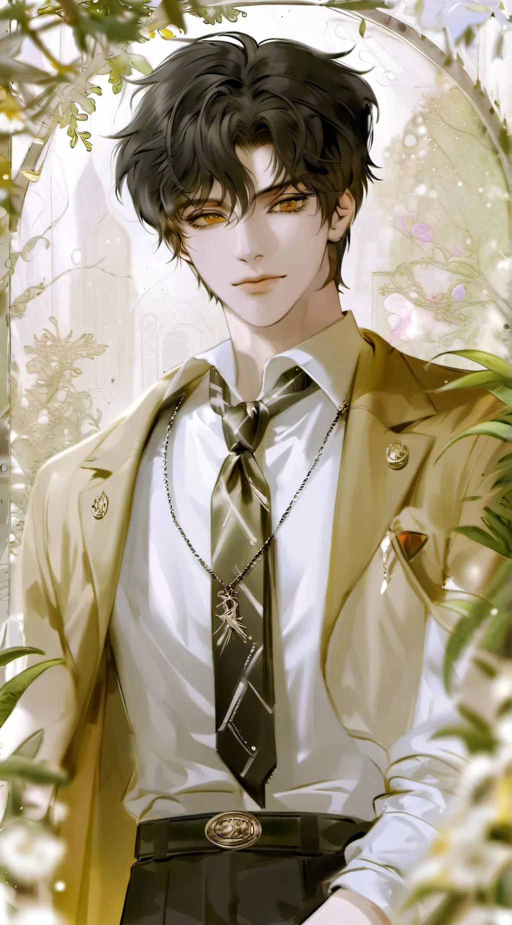 ai character: Hunter Wolf background