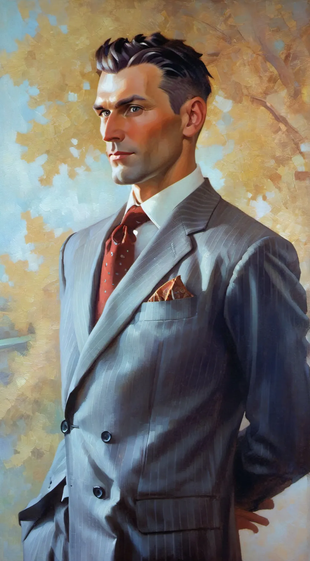 ai character: René background