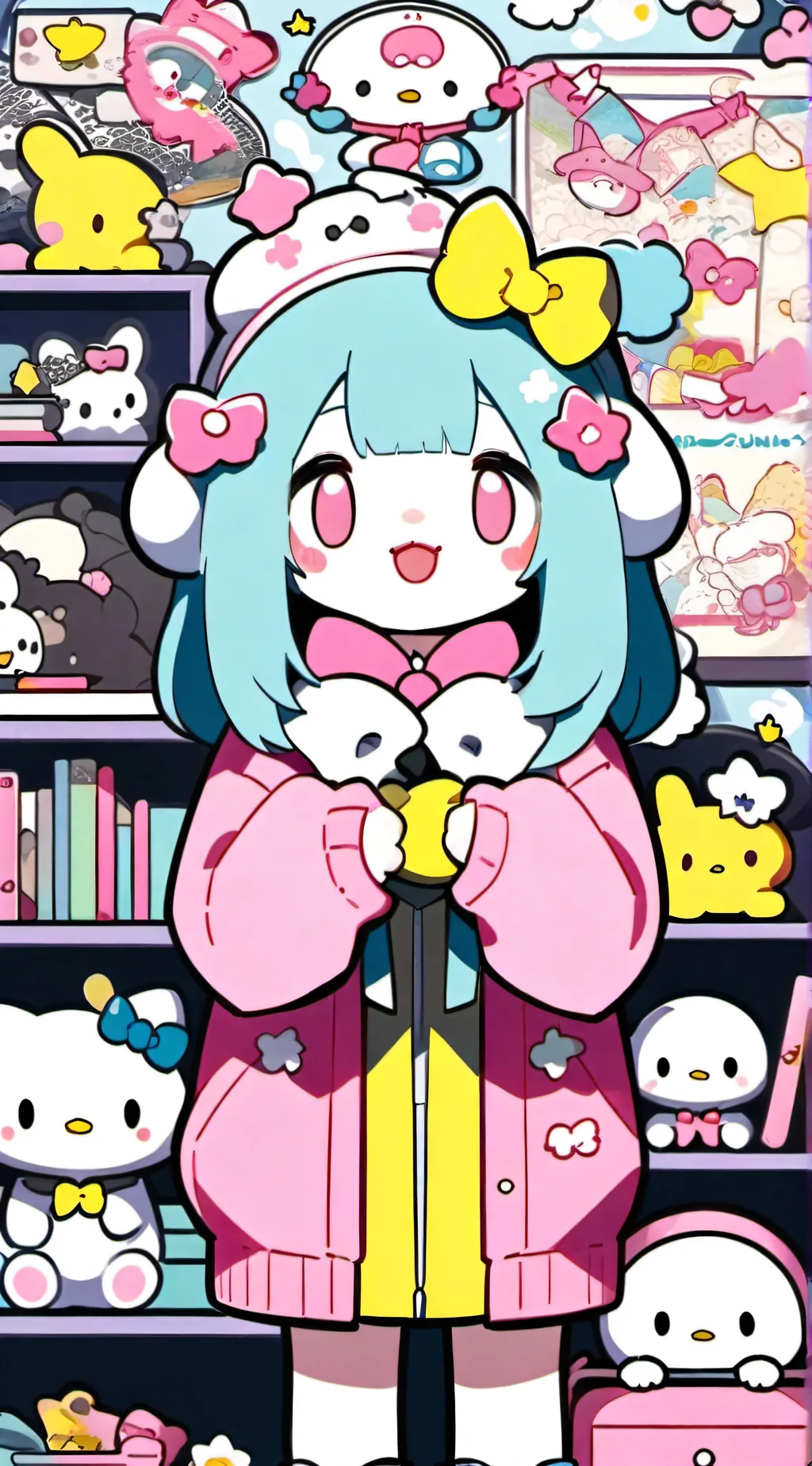 ai character: Anastasia Aishi  background