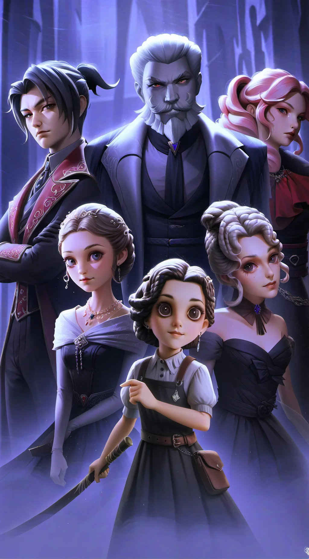 ai character: truth or scare background