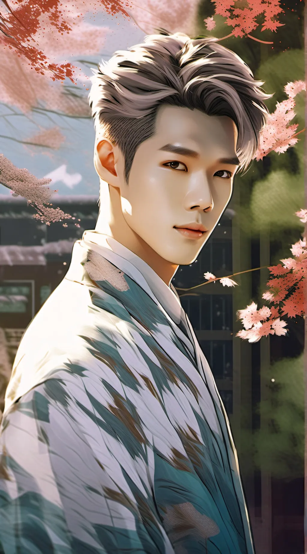 ai character: Moon Ji background