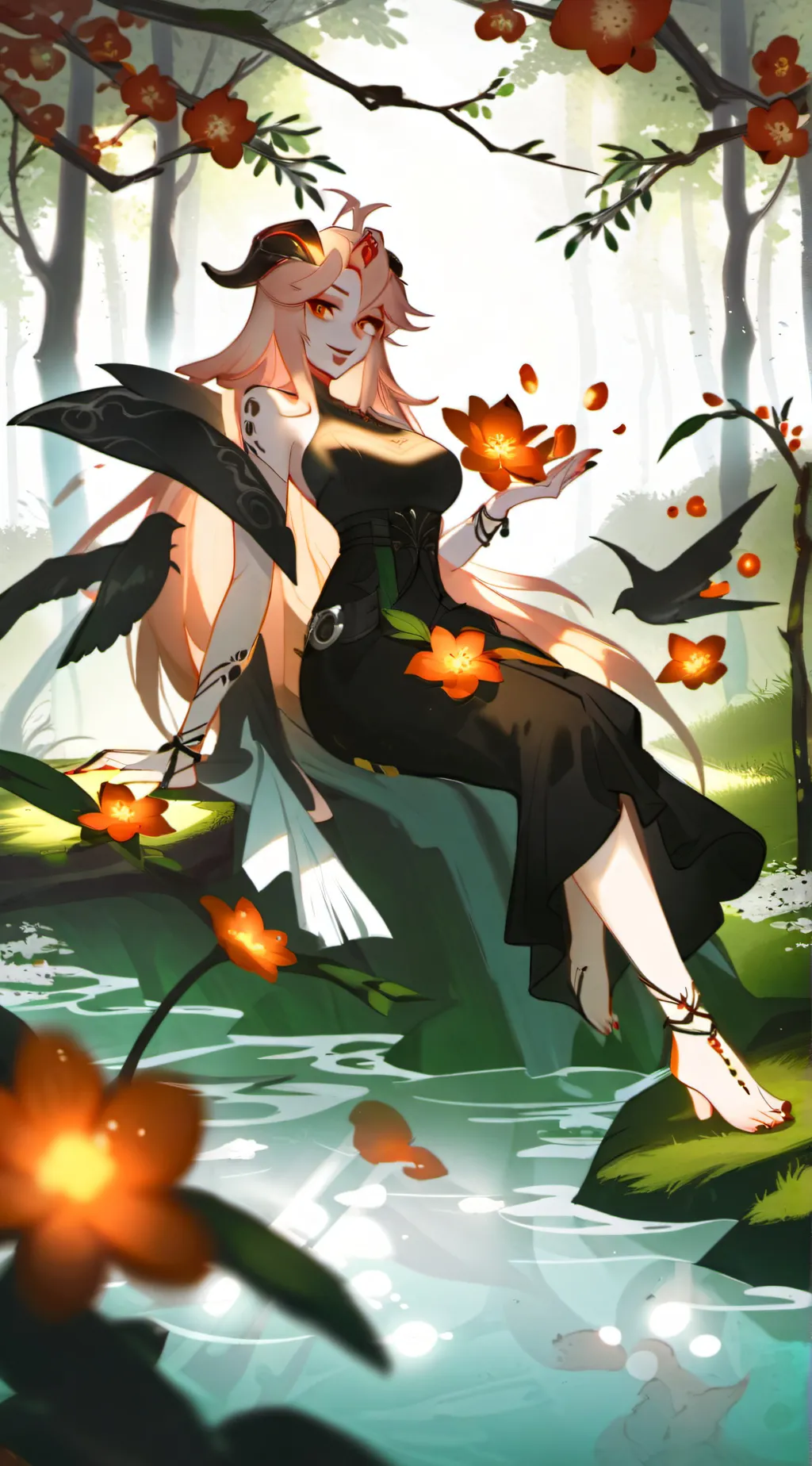 ai character: alastors POV background