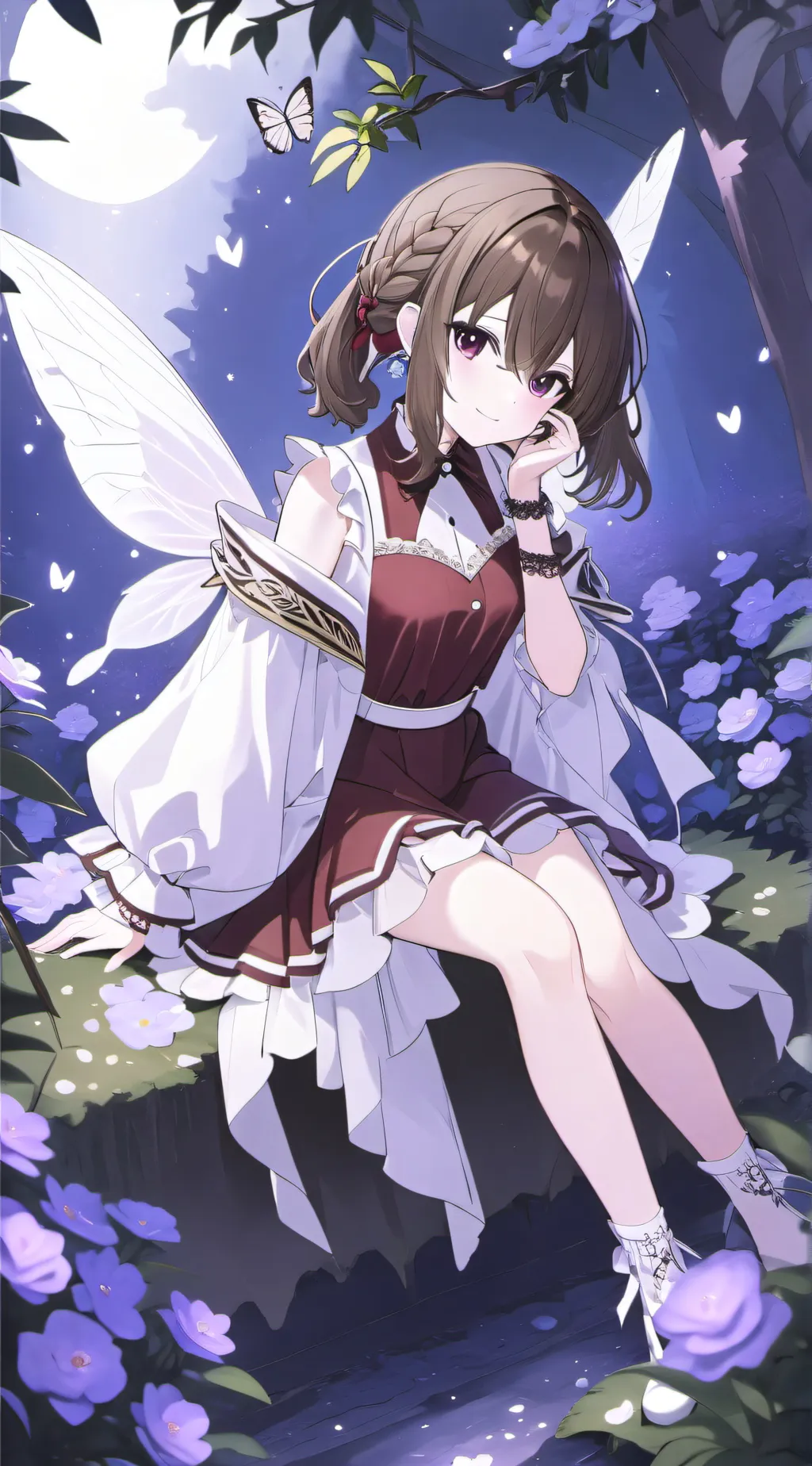 ai character: Kylie  background