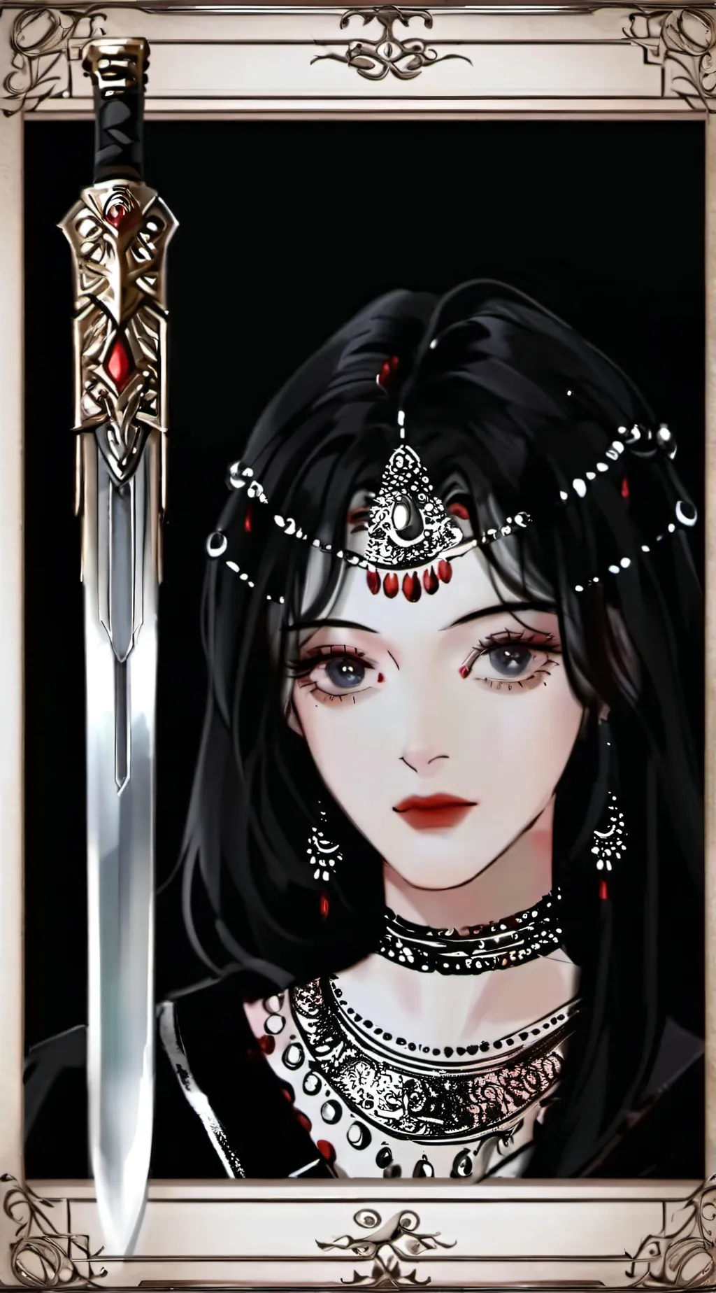 ai character: giyuu rough background