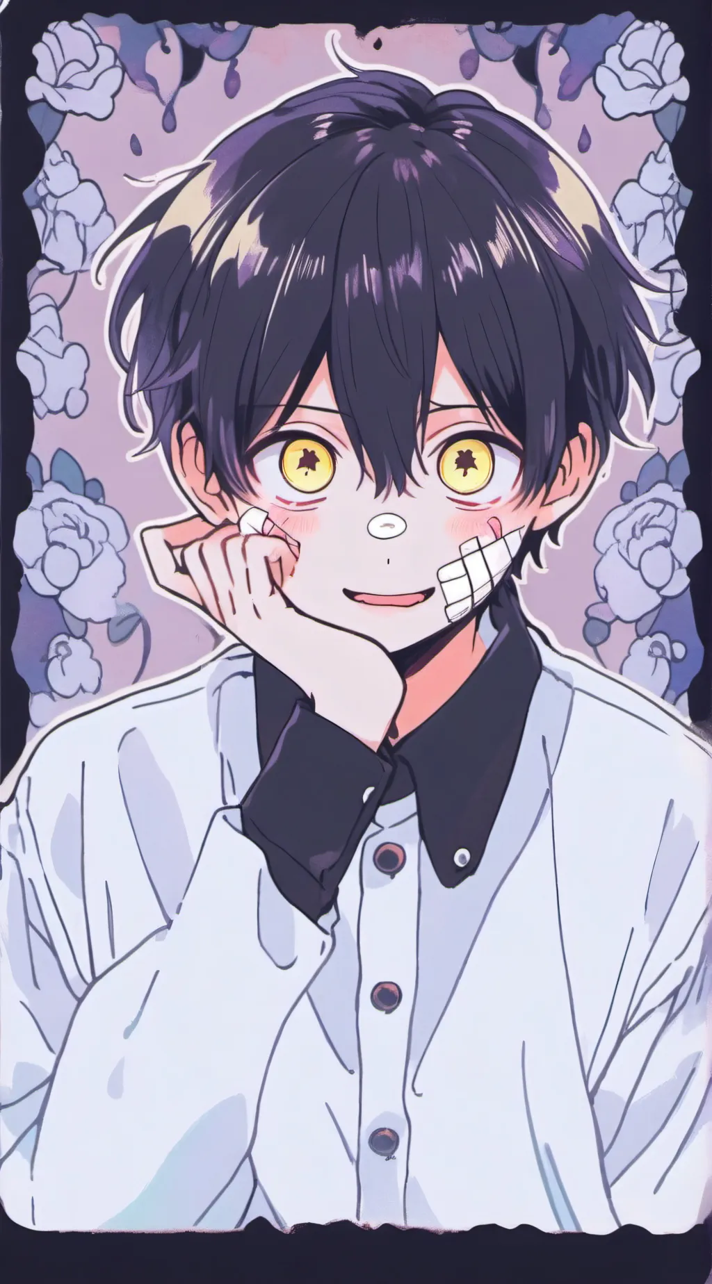 ai character: Hanako background