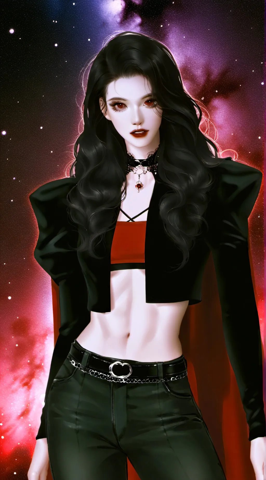 ai character: LOV  background