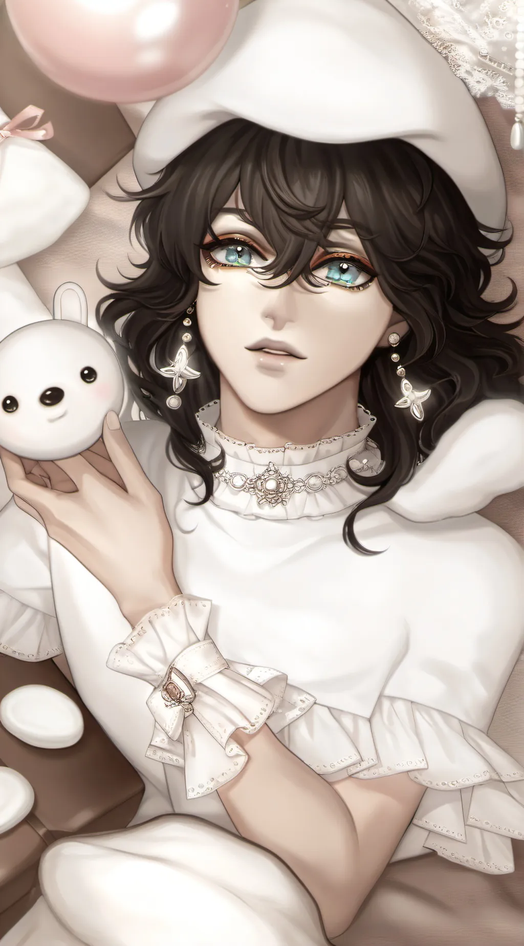 ai character: genderbend aizawa  background