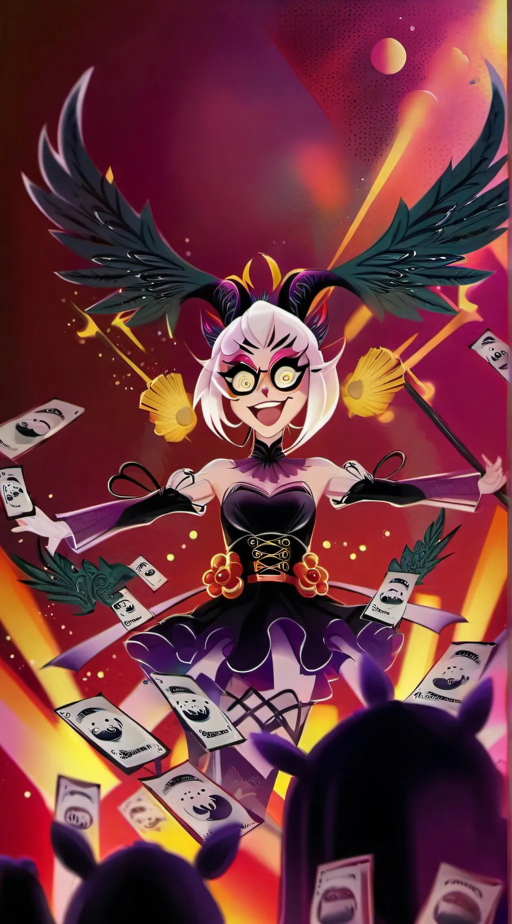 ai character: HH background