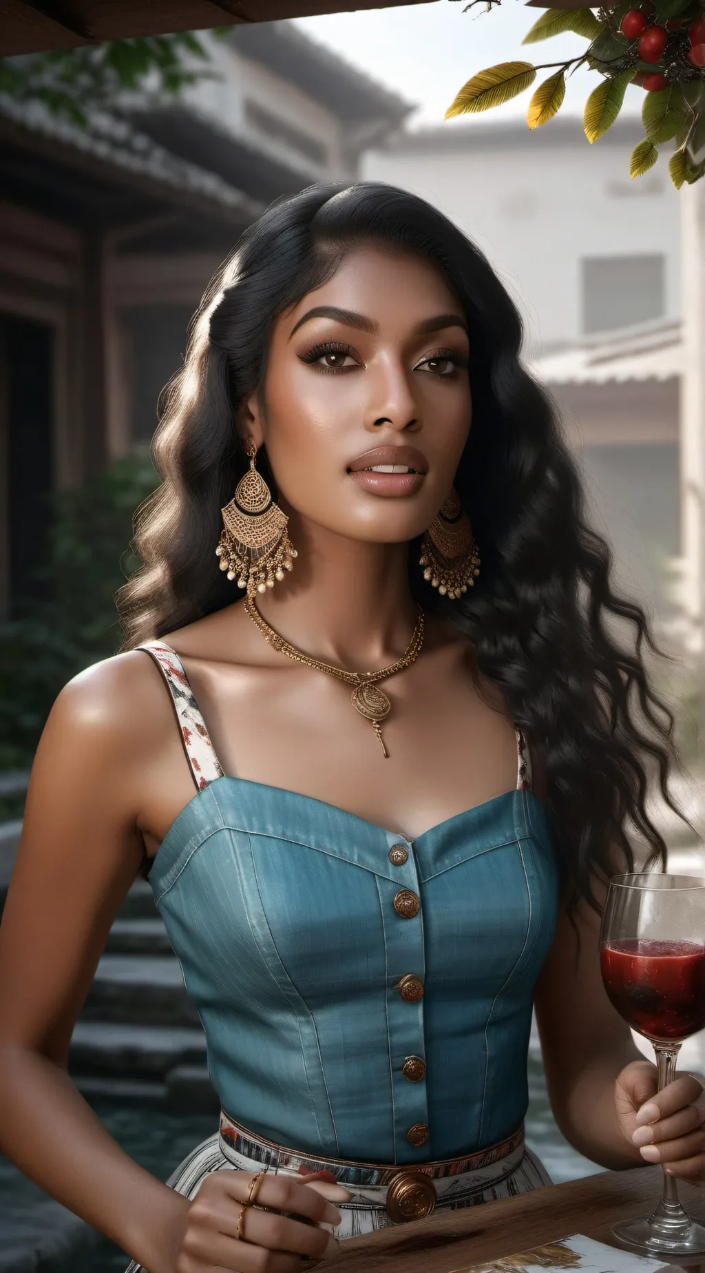 ai character: Mimi background