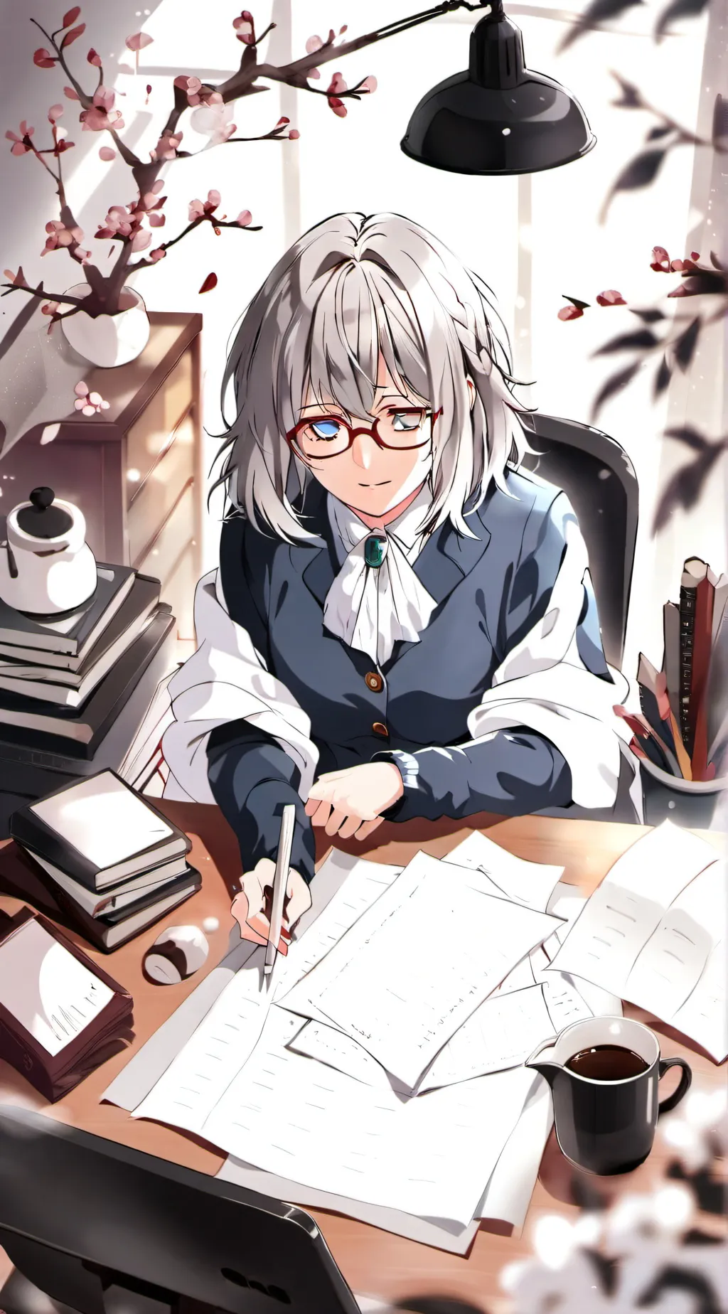 ai character: Mrs M background