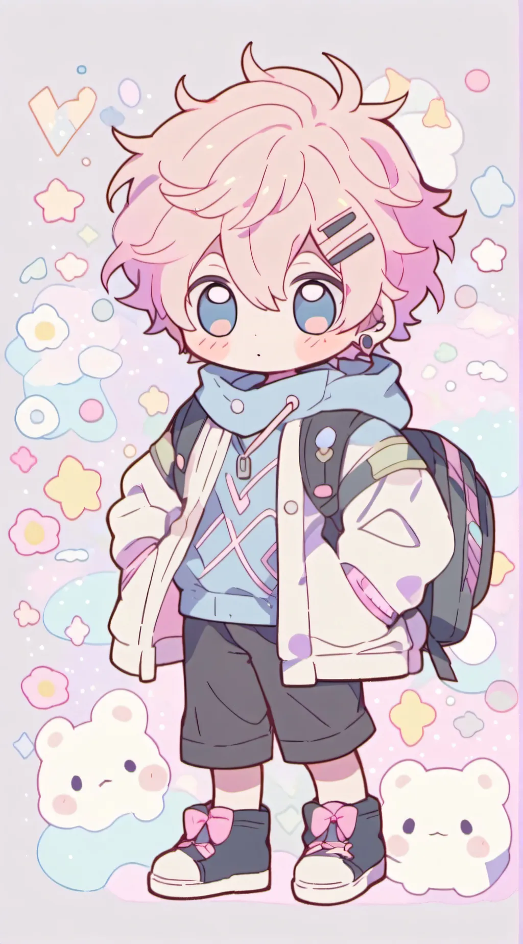 ai character: Max background