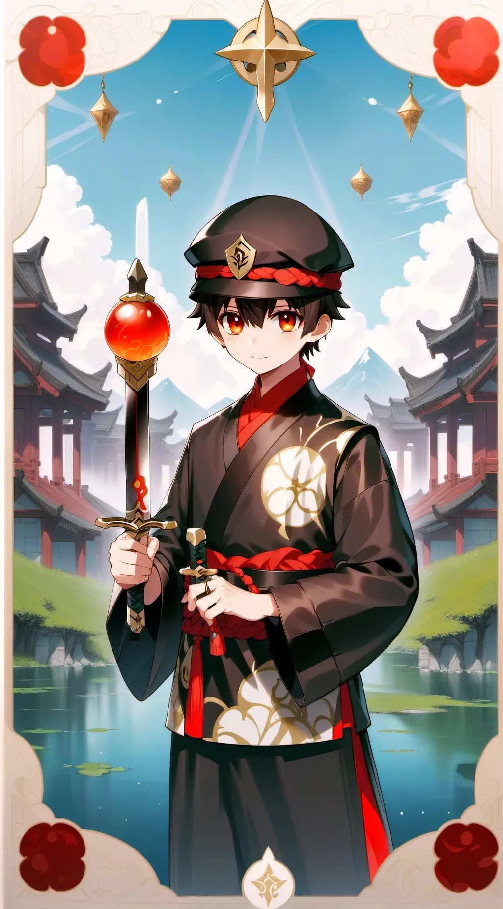 ai character: Hanako kun 2 background