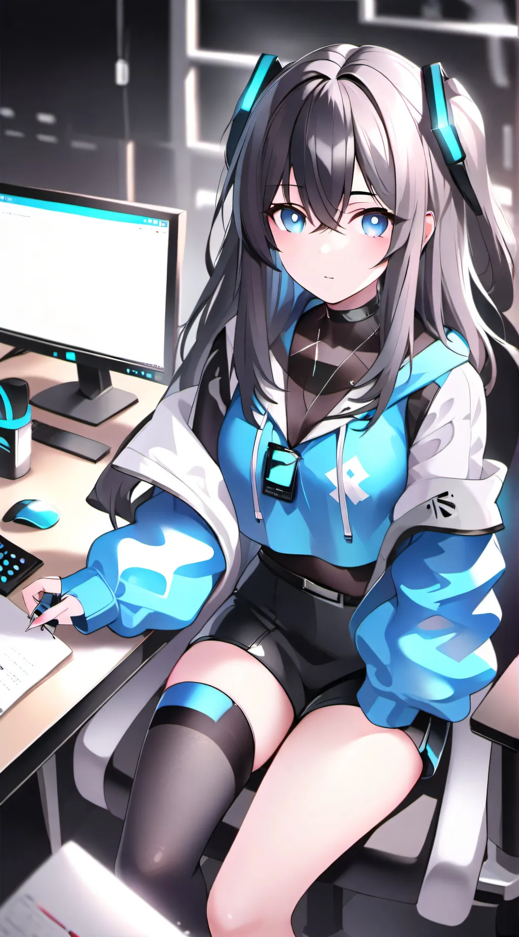 ai character: Lusy background