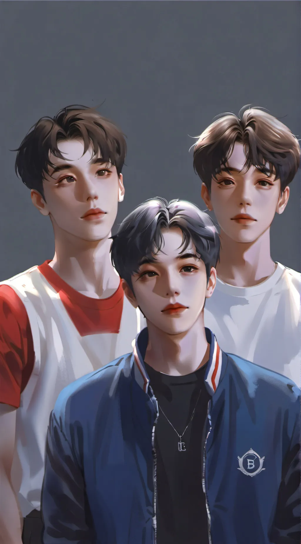 ai character: boyband background