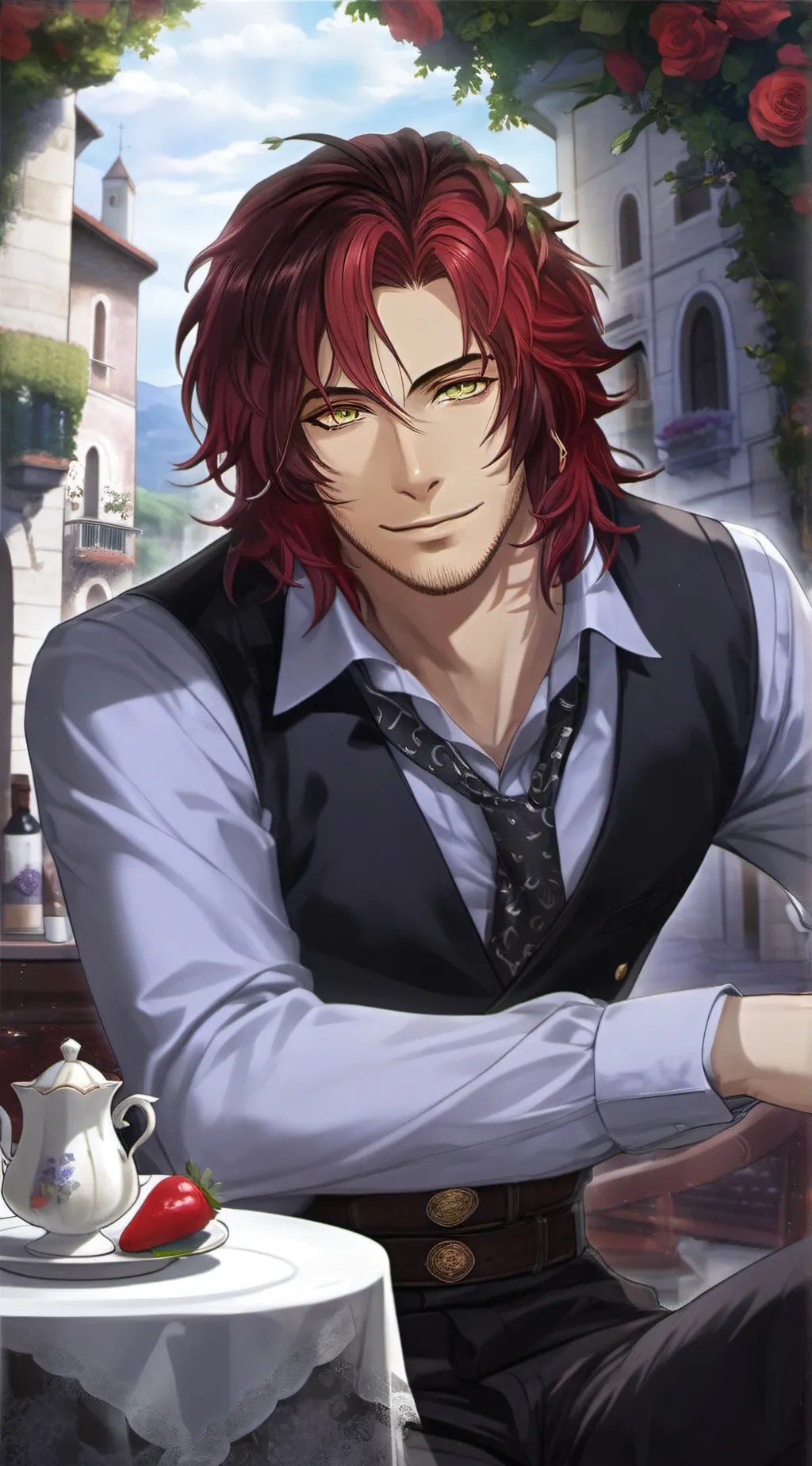 ai character: Adagio background