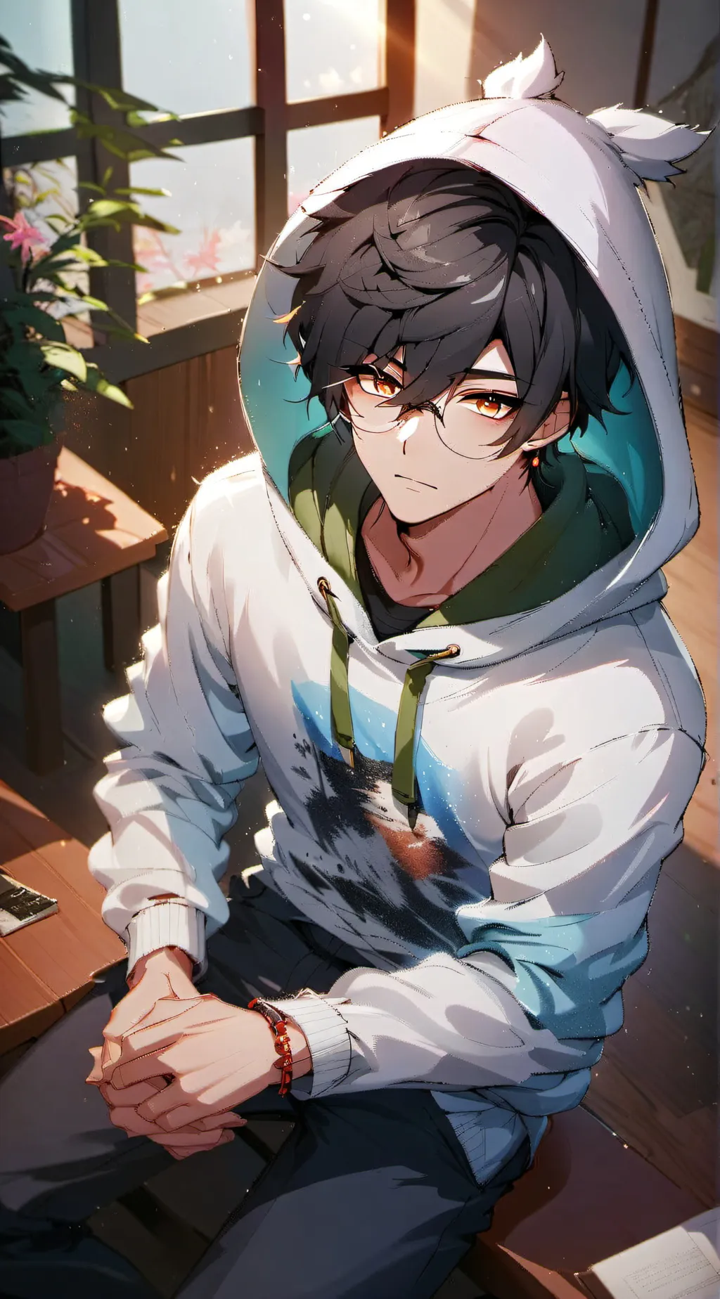 ai character: Lucas background