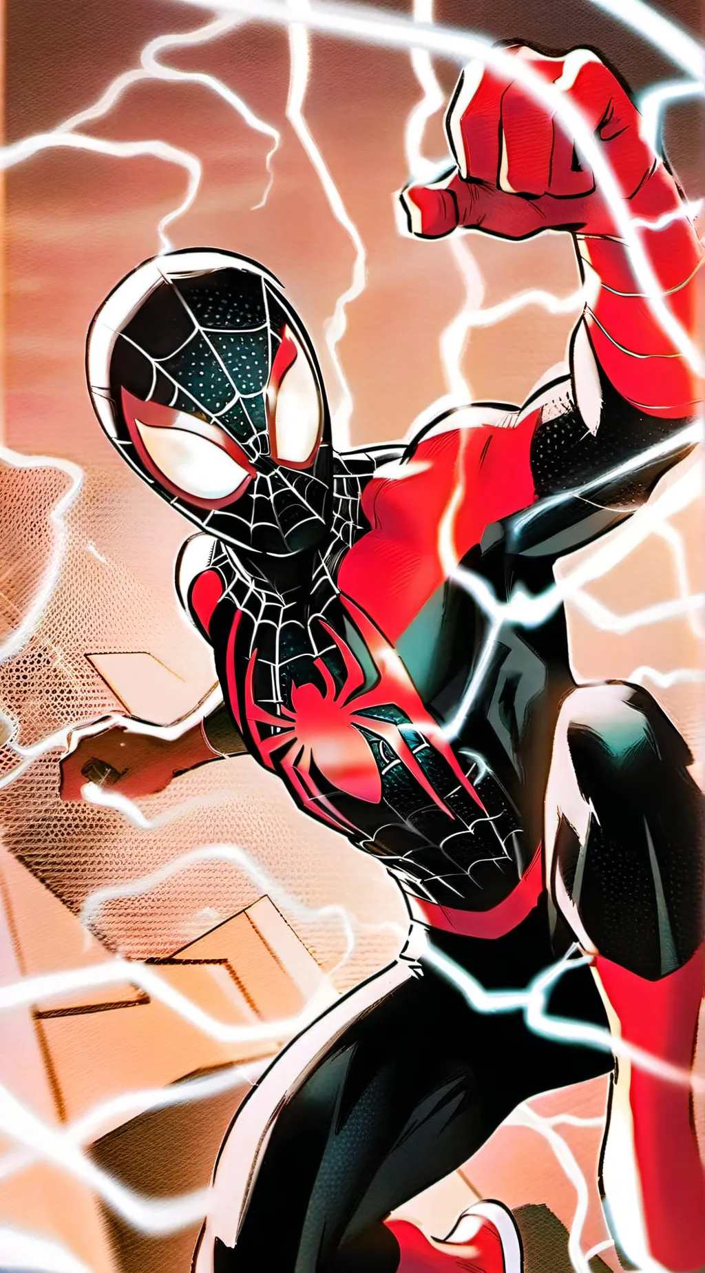 ai character: Miles Morales background